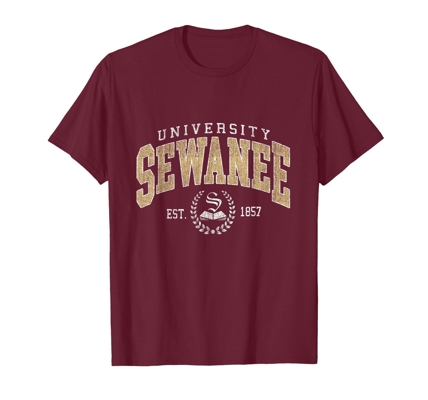 Womens Sewanee Arch Retro Vintage for Tee Men Women T-Shirt