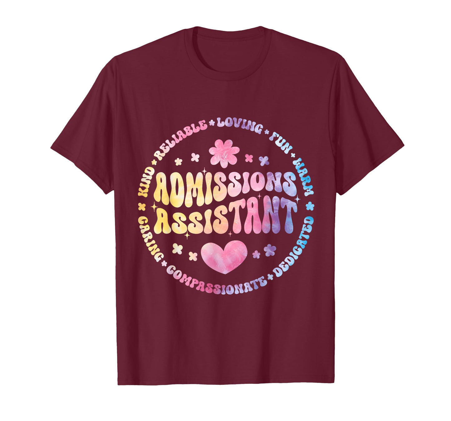 Admissions Assistant Squad Life Teacher Appreciation T-Shirt