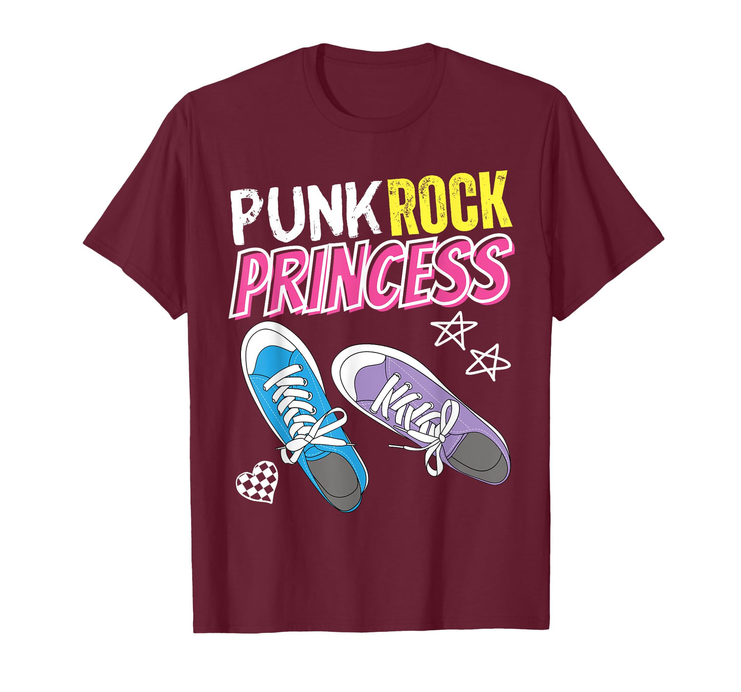 Punk Rock Princess for Girls who Love Punkrock Music & Bands T-Shirt