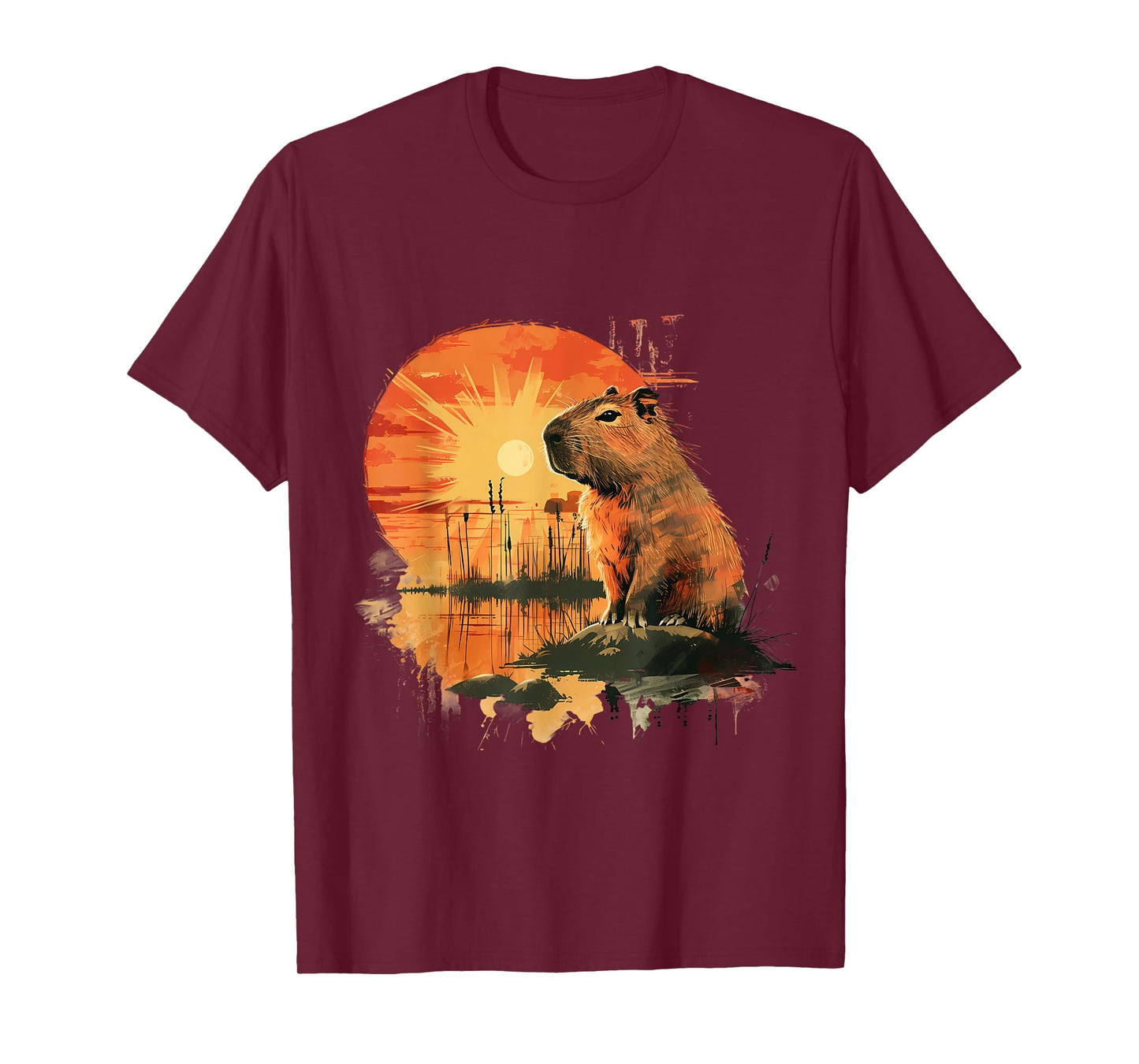 Capybara Lover Forest Wildlife Rodent Cute Capybara Animal T-Shirt