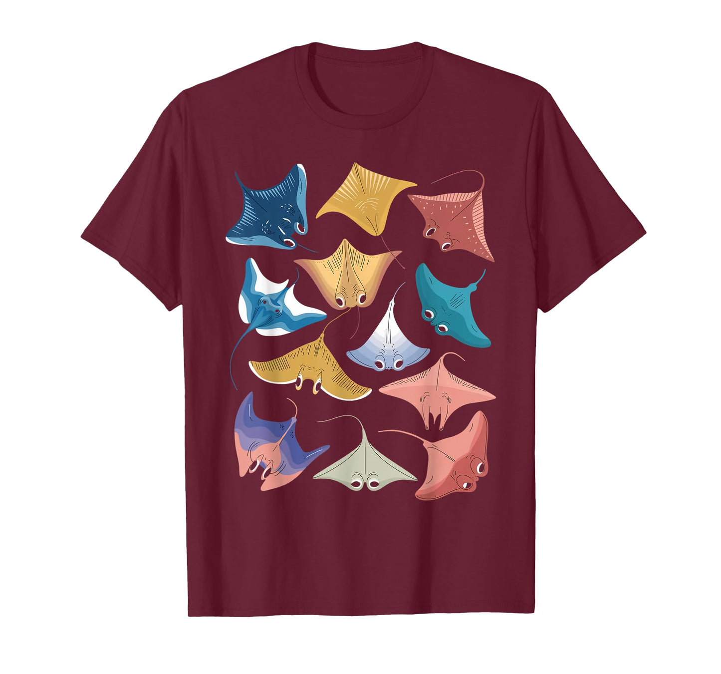 Sea Ocean Stingray Animal Different Manta Ray T-Shirt