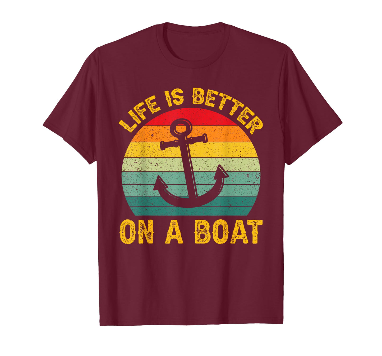 Boating Boat Captain Life is better on a boat T-Shirt