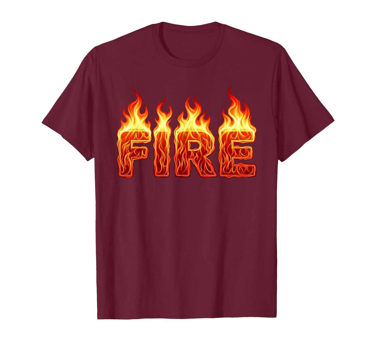 Fire and Ice DIY Lazy Halloween Costumes Men Women Kids T-Shirt