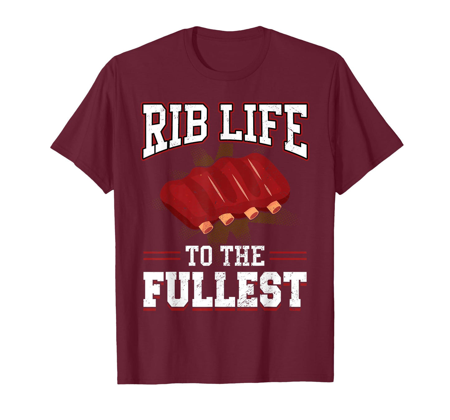 Rib Life To The Fullest BBQ T-Shirt