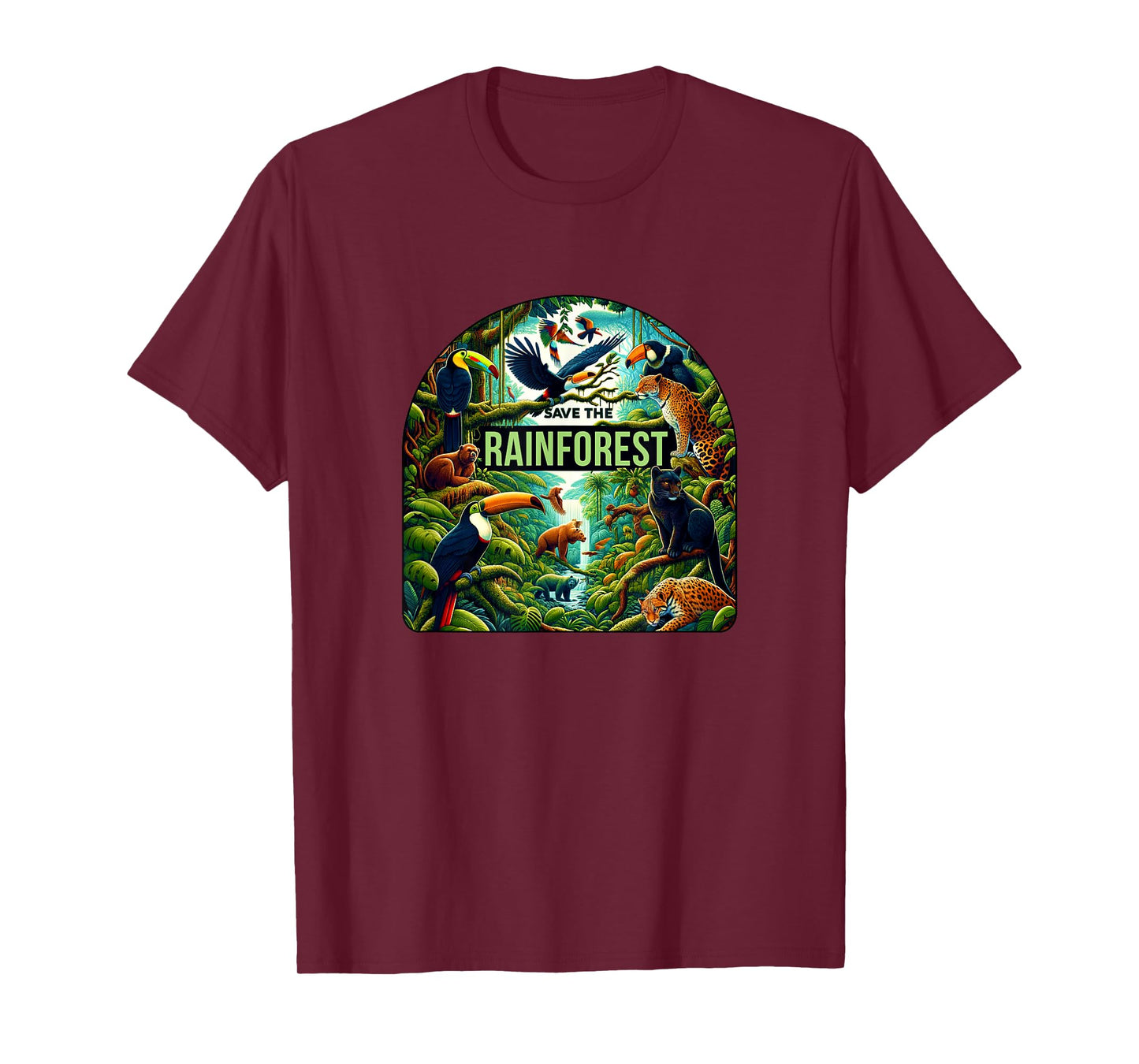 Save The Rainforest - Protect Wildlife Eco Conservation - T-Shirt