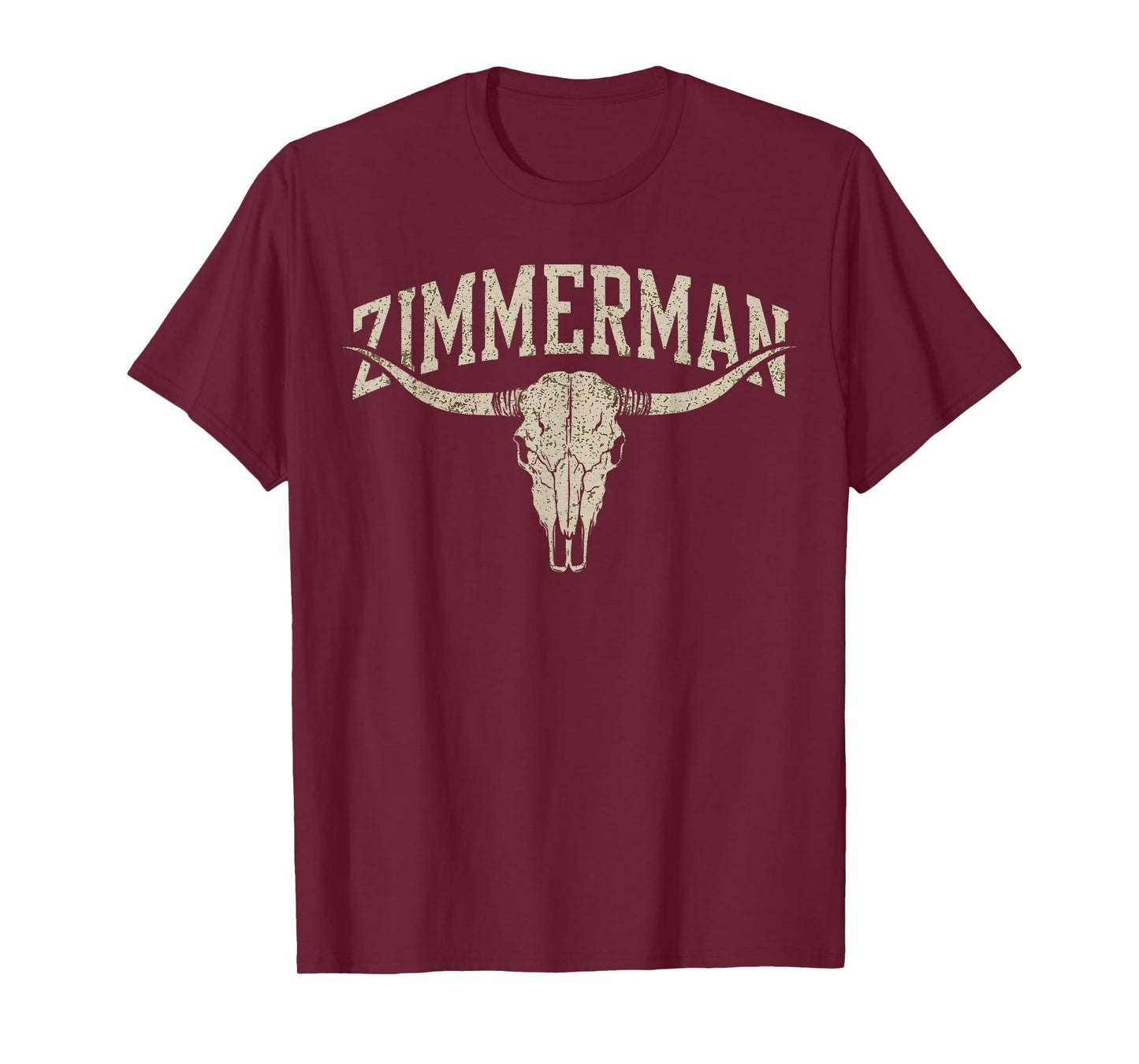 Zimmerman Name Style Vintage Gift for Men Women Kid Boy Girl T-Shirt