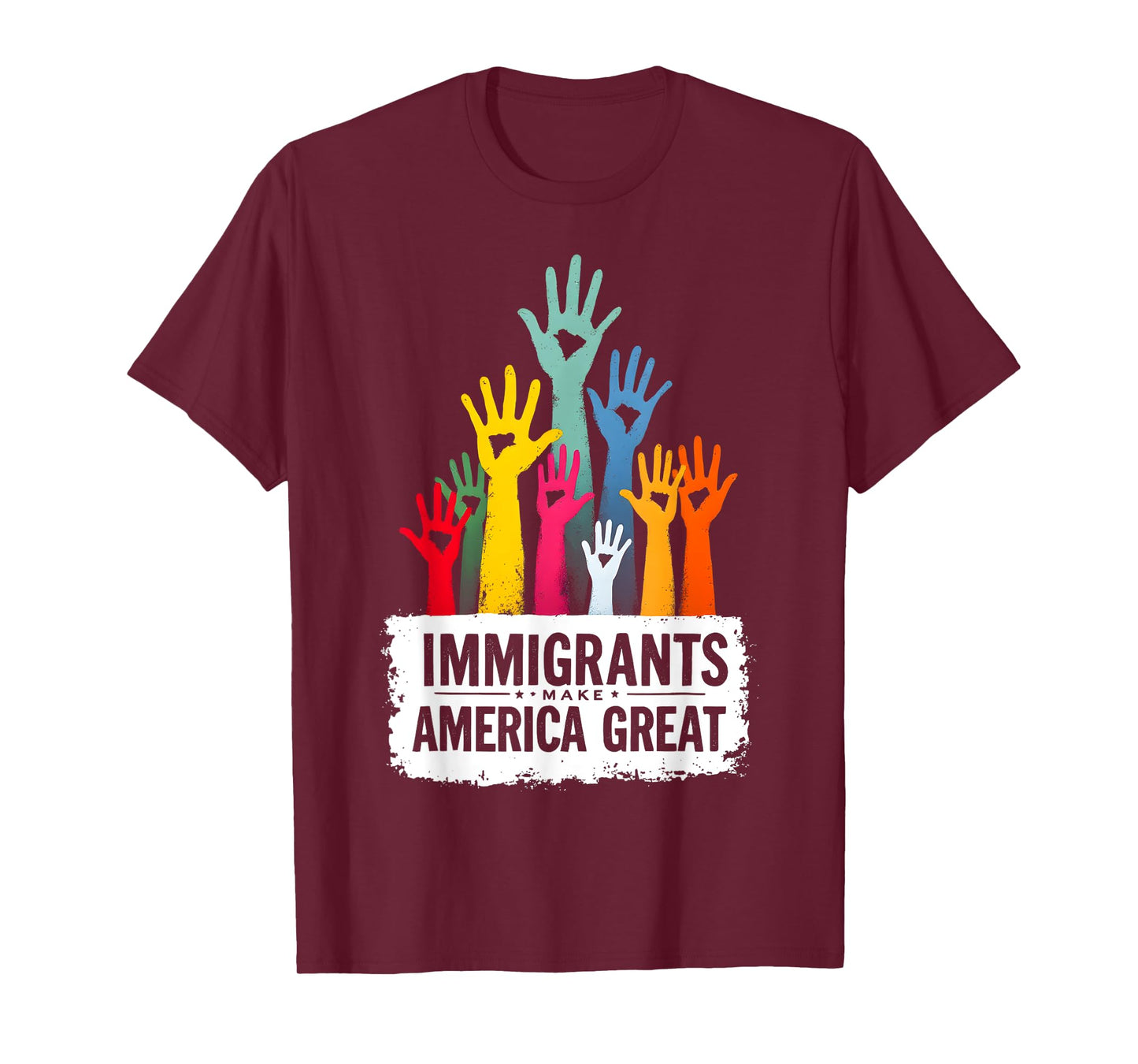 Immigrants Make America Great Latin Latinos Mexican T-Shirt