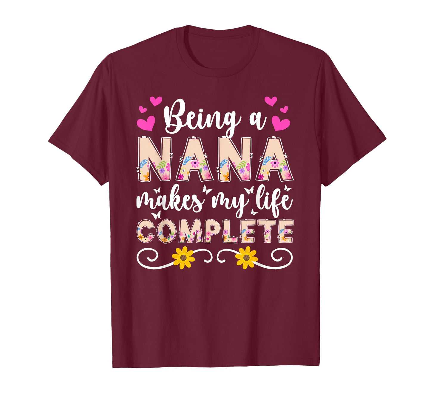 Being A Nana Grandma Proud Nana Grandmother T-Shirt