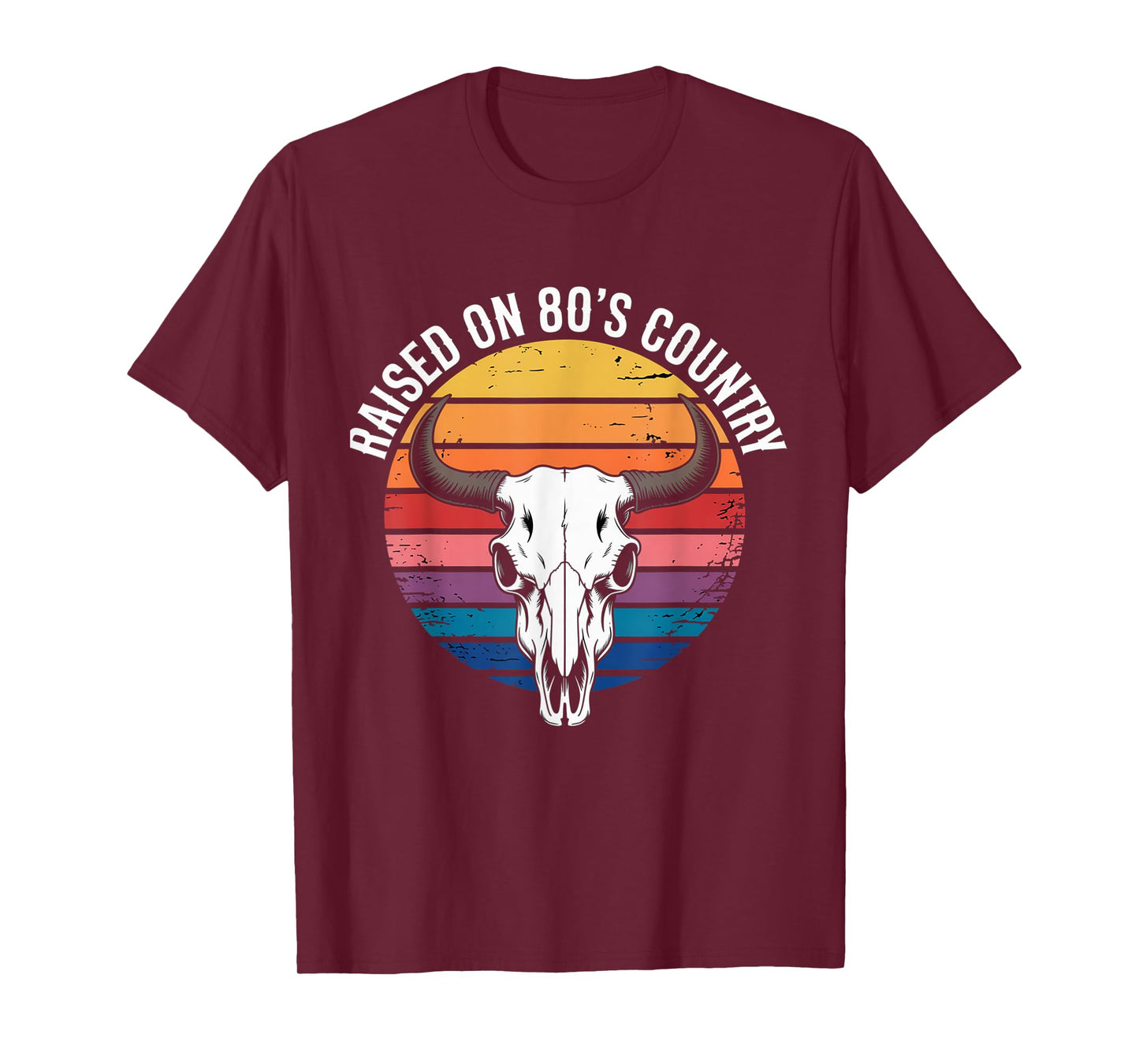 Raised On 80's Country Lyrics design T-Shirt
