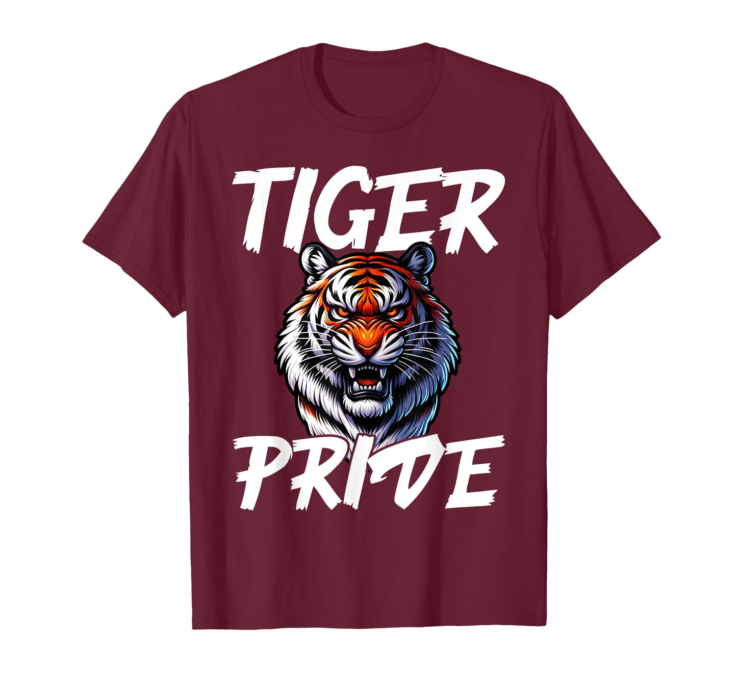 Cool Tiger Pride Wild Animal Lover Wildlife Nature Graphic T-Shirt