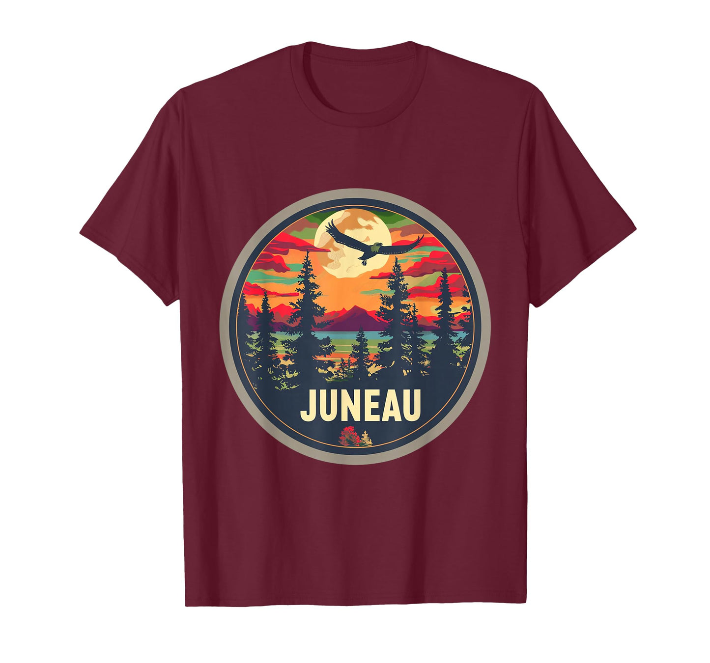 Juneau Alaska Vacation Wildlife Bears Moose Adventure T-Shirt