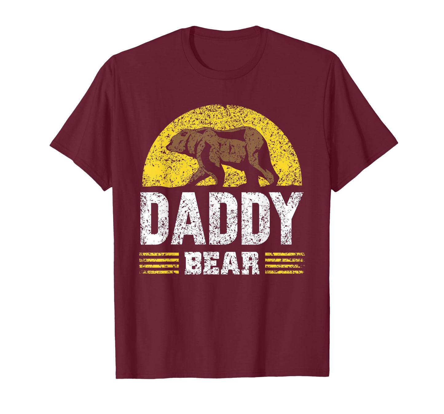 Daddy Bear Lover Animal Pun Bears Bear Dad Father Papa T-Shirt
