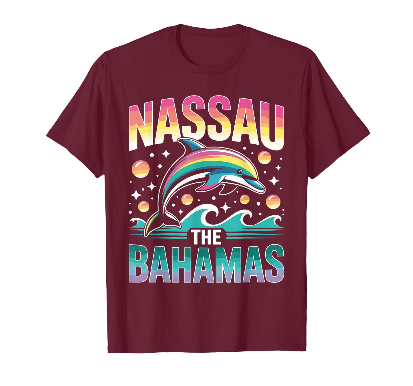 Nassau Bahamas Shirt Dolphin Bahamas Souvenirs Bahamas T-Shirt