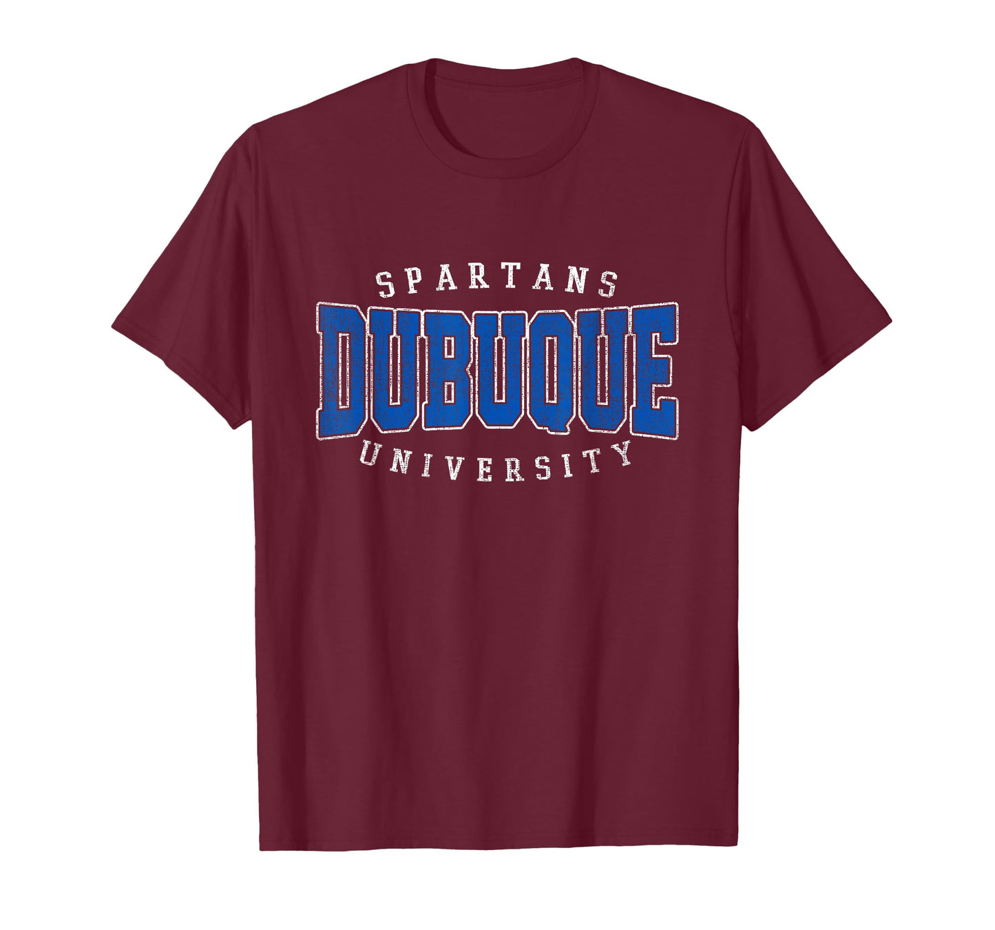 Retro Dubuque Arch Athletic Vintage Sports Tee for Men Women T-Shirt