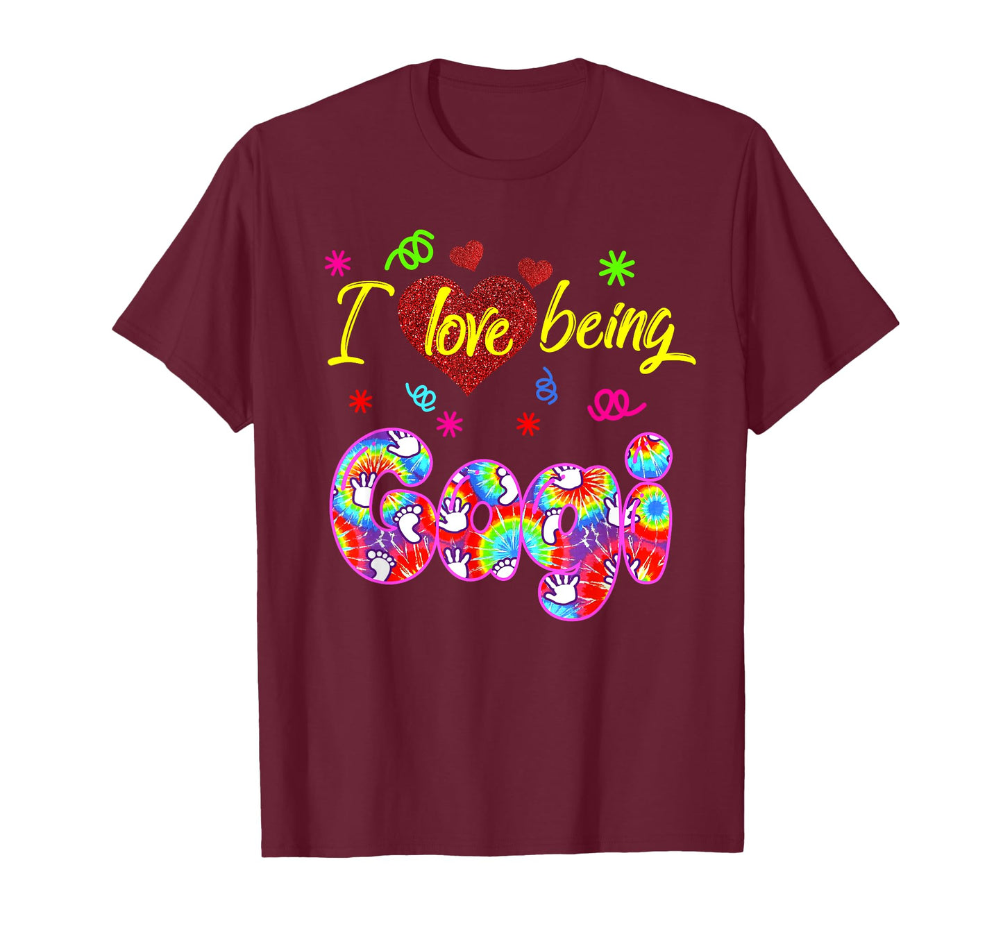 I Love Being Gagi Grandma Nickname T-Shirt