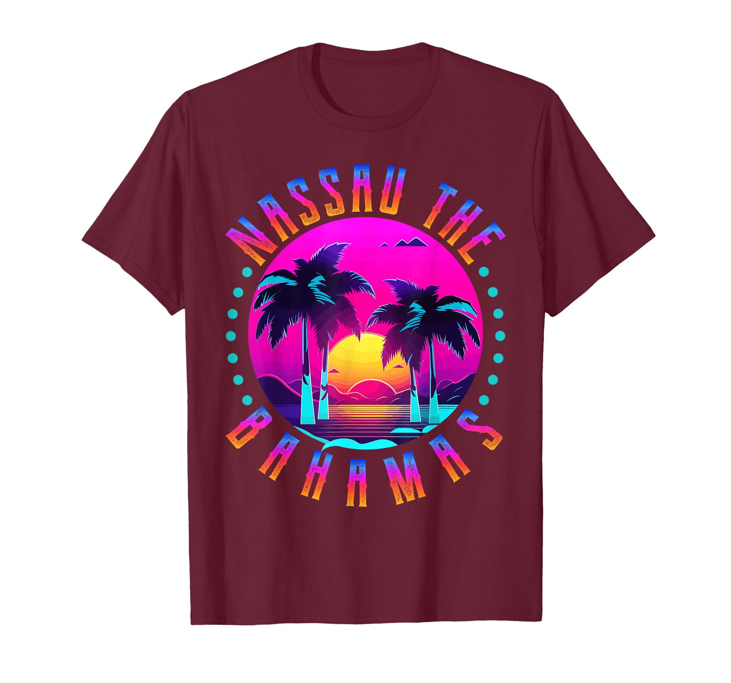 Nassau Bahamas Shirt Palm Trees Bahamas Souvenirs Bahamas T-Shirt