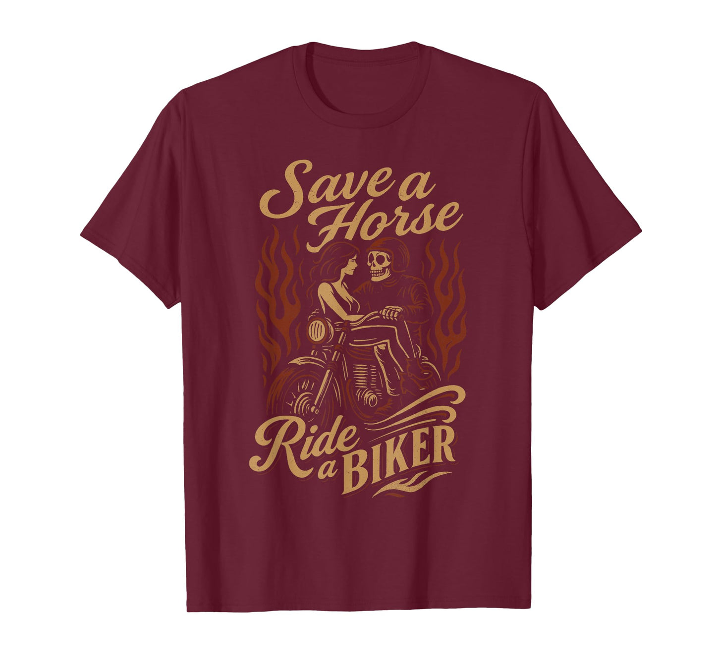 Save A Horse, Ride A Biker T-Shirt