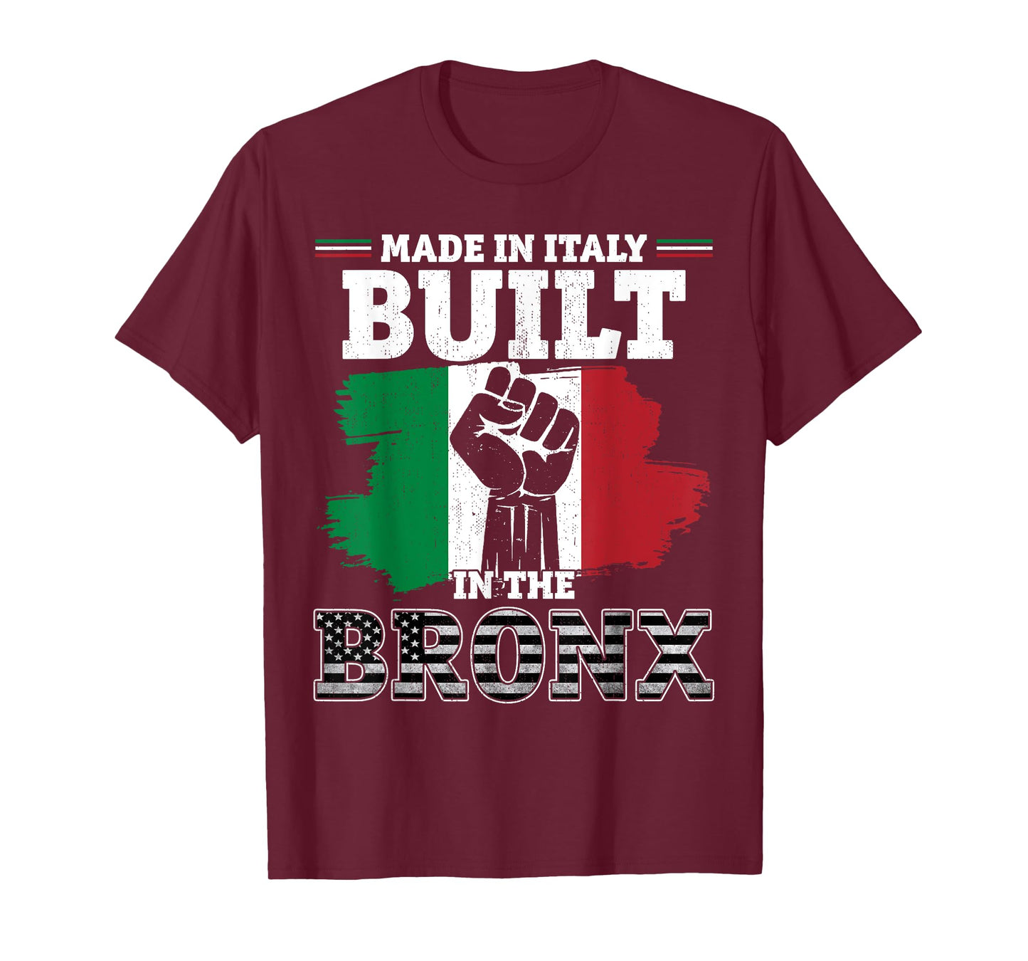From Italy Raised in the Bronx - Ideas Gifts Men Women Pride T-Shirt