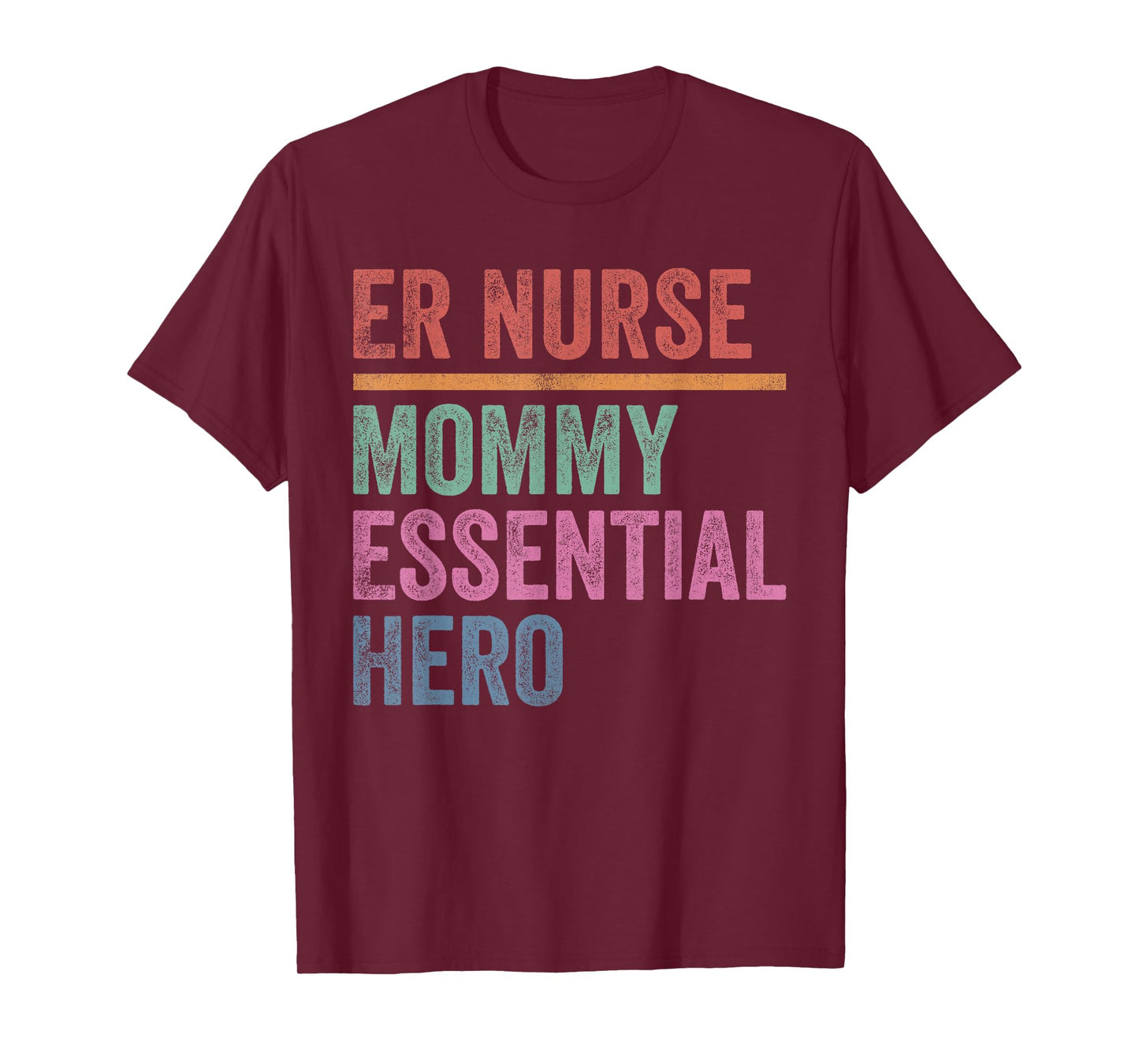 ER Nurse Mommy Essential Hero Vintage T-Shirt