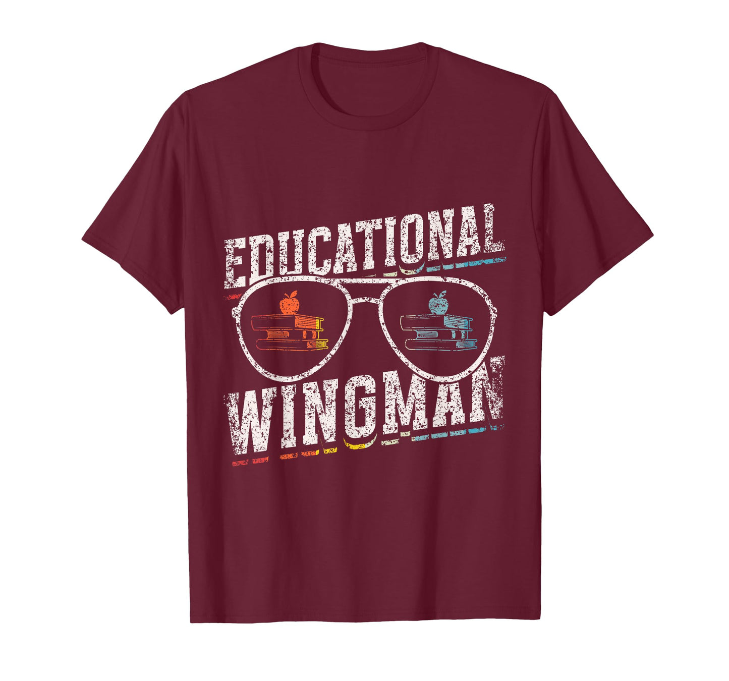 Educational Wingman Assisting Teacher Teaching Assistant T-Shirt