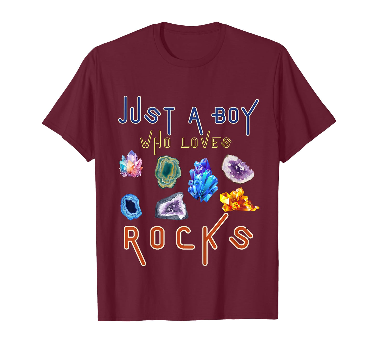 Rock Lover Collector Funny Geologist Crystal Geodes Lover T-Shirt
