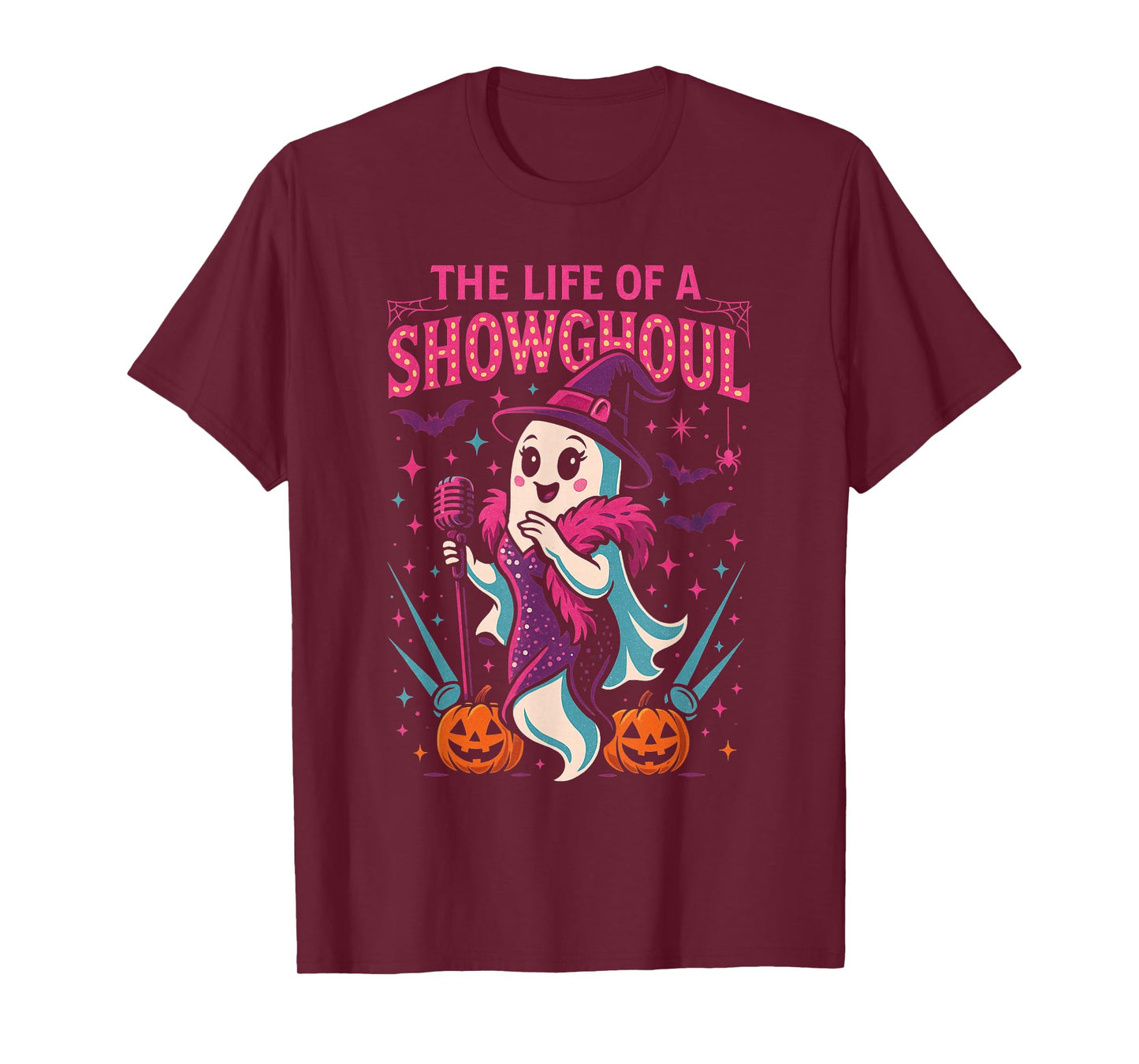 Life of a Showghoul Halloween Costume Fun Kids Print T-Shirt