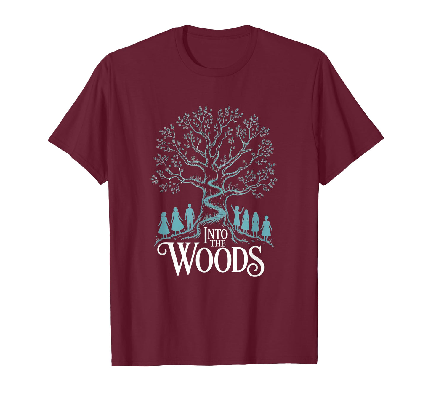 Into The Woods Retro Musical Theater Broadway Theatre T-Shirt