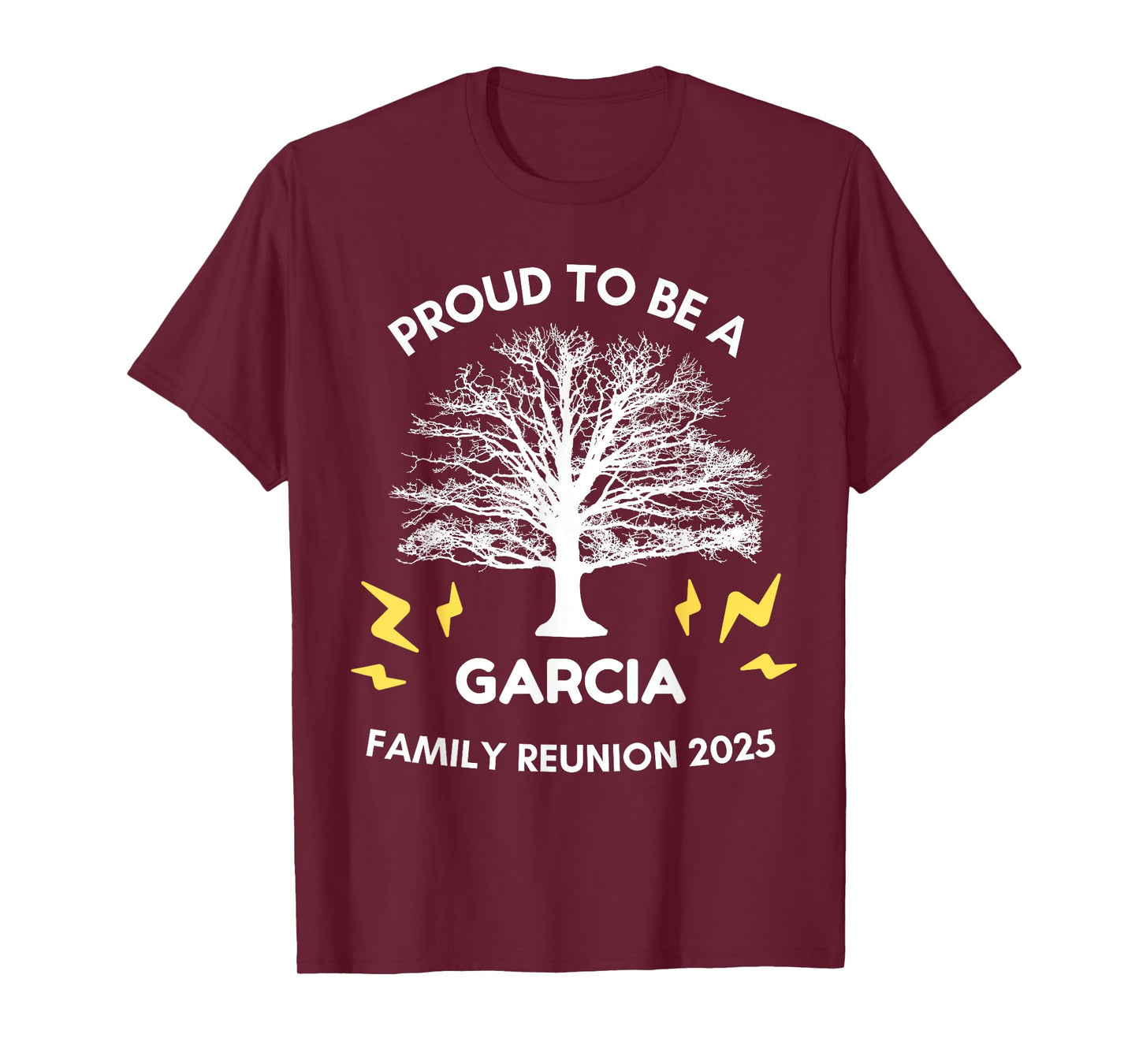 2025 GARCIA Family Reunion Gathering Family Tree Matching T-Shirt