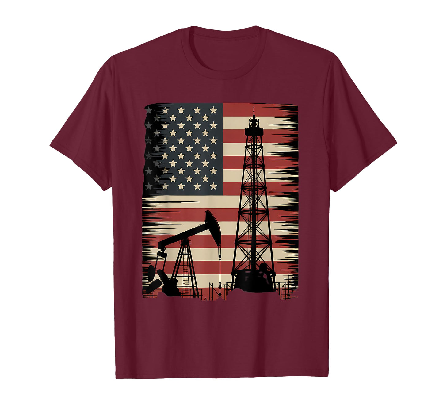 Oil Rig Worker Oil Worker Oilman Oilfield Drilling T-Shirt