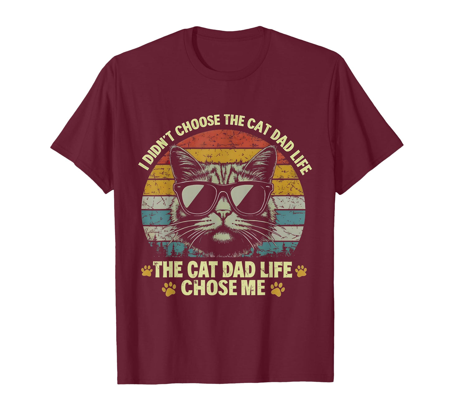 Men I Didn't Vote for Cat Dad's Life T-Shirt