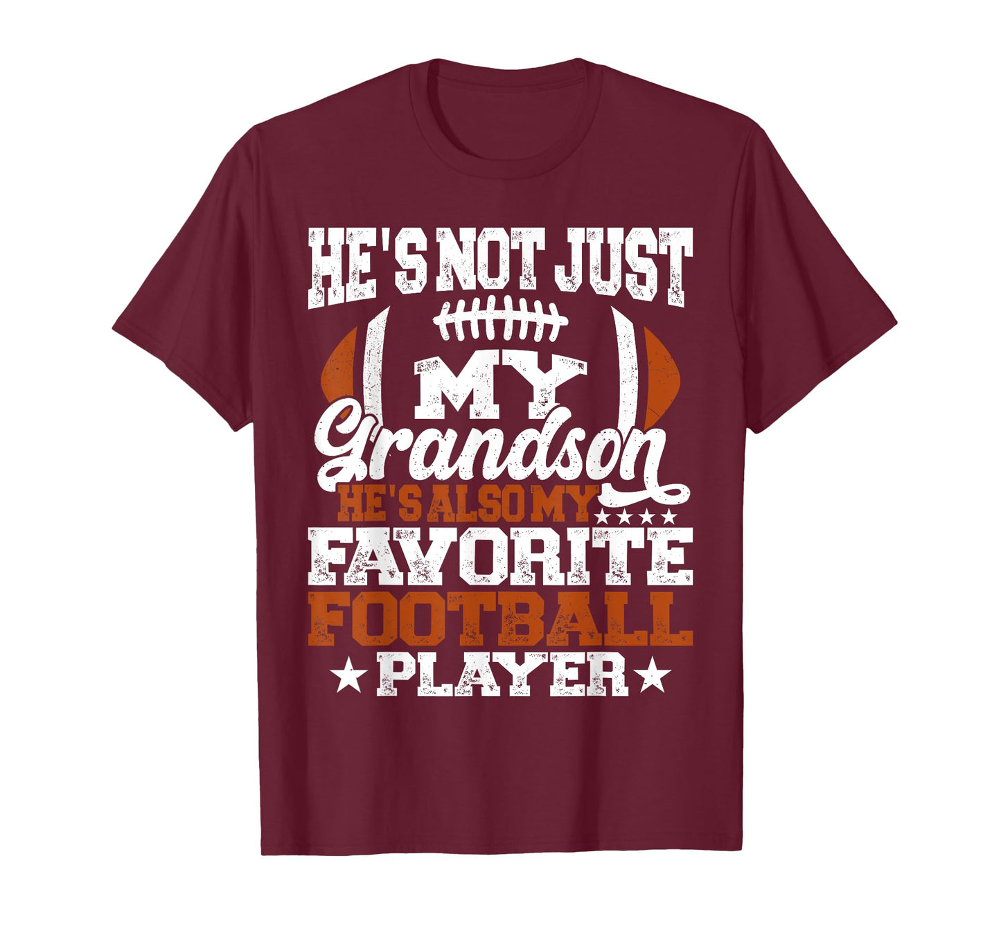 He's Not Just My Grandson He's my Favorite Football Player T-Shirt