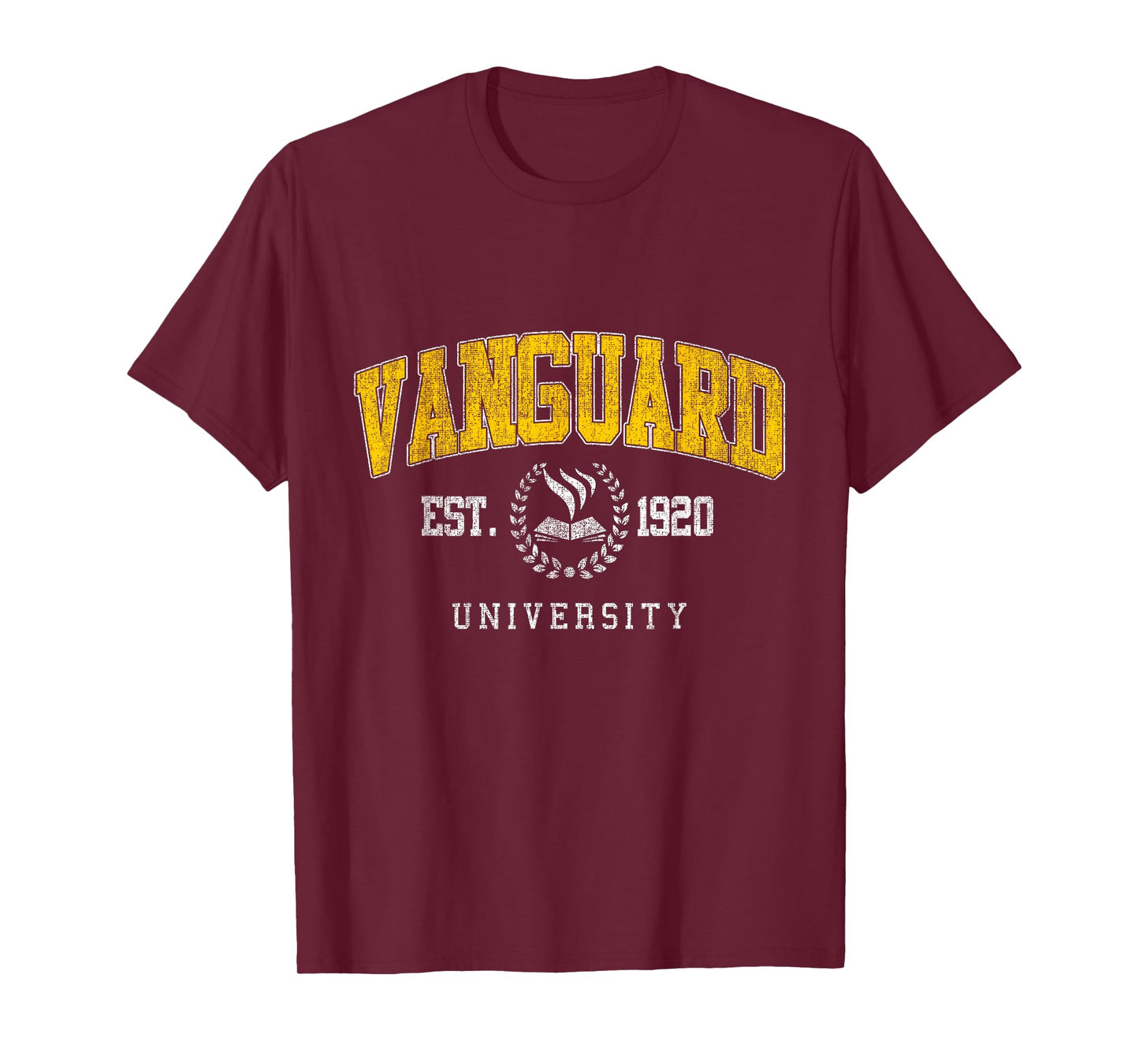 Vanguard Arch Athletic Vintage Sports Tee Men Women T-Shirt