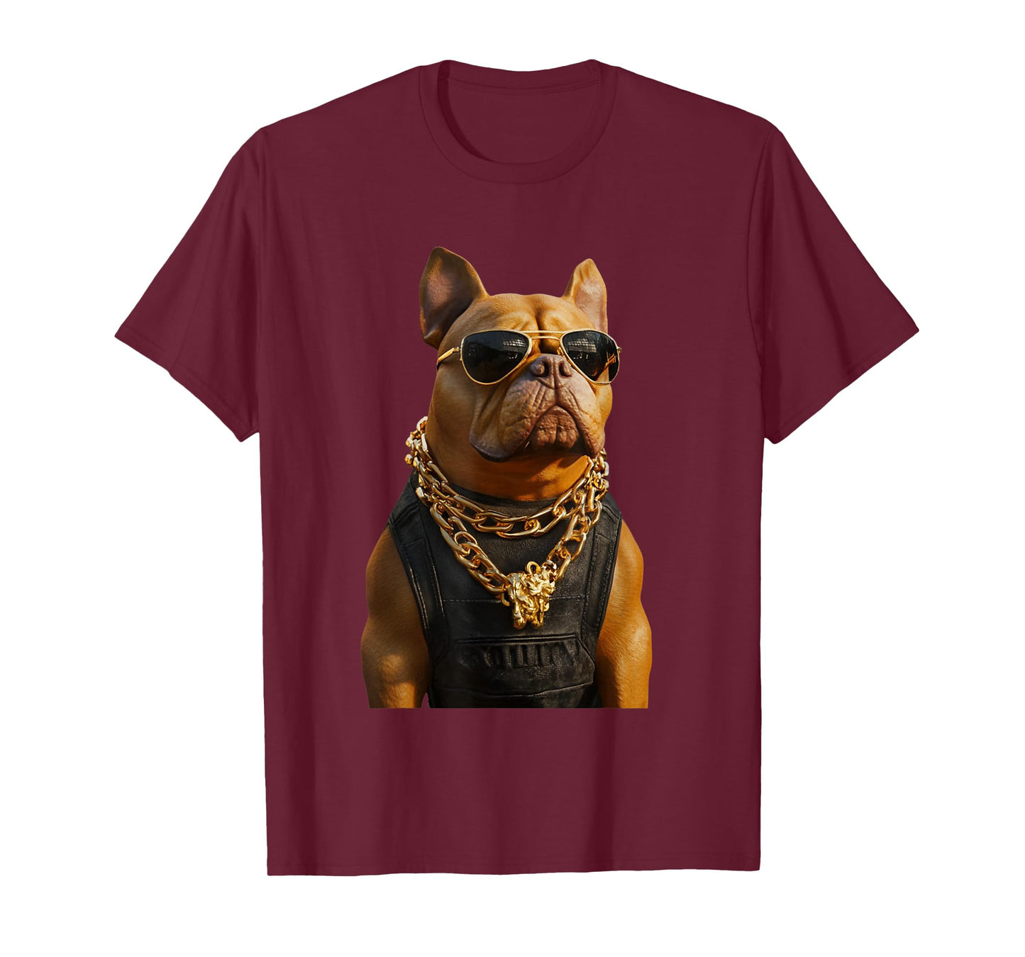 Thug Gangster Life Dog For Hip Hop Fans & dog Meme lovers T-Shirt for Men Women