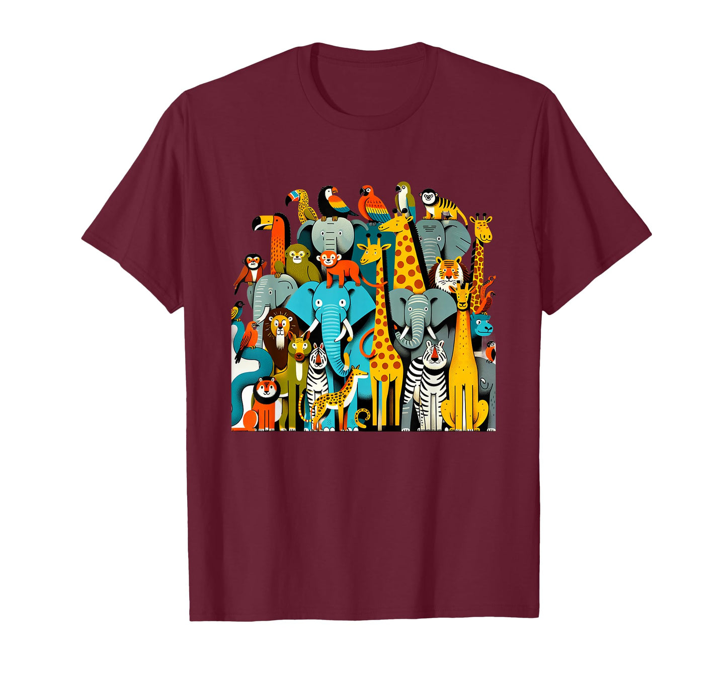 Jungle Jamboree Wildlife Birthday Safari Birthday 090CWU T-Shirt