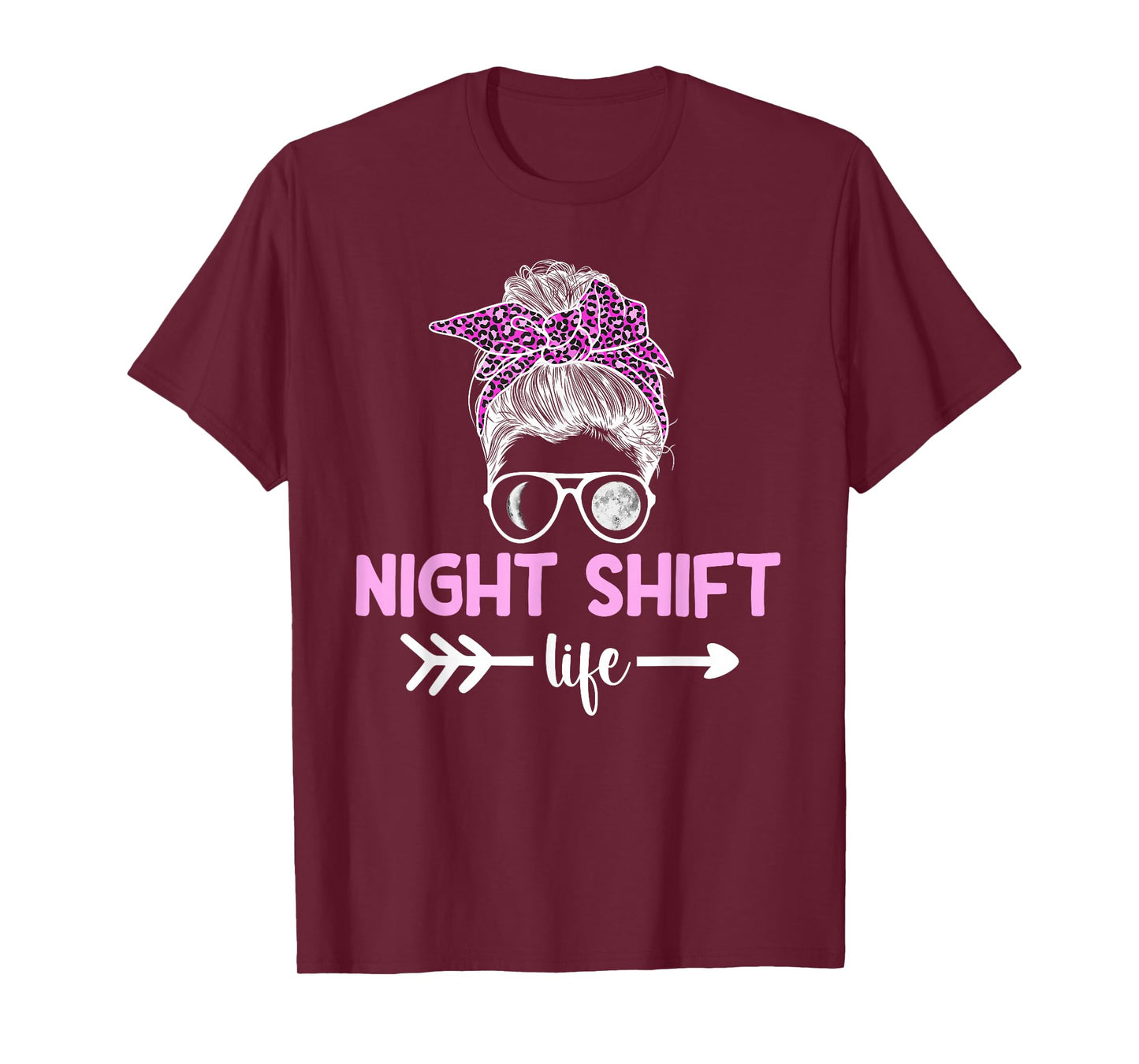 Night Shift Life Night Shift Worker Overnight Worker T-Shirt