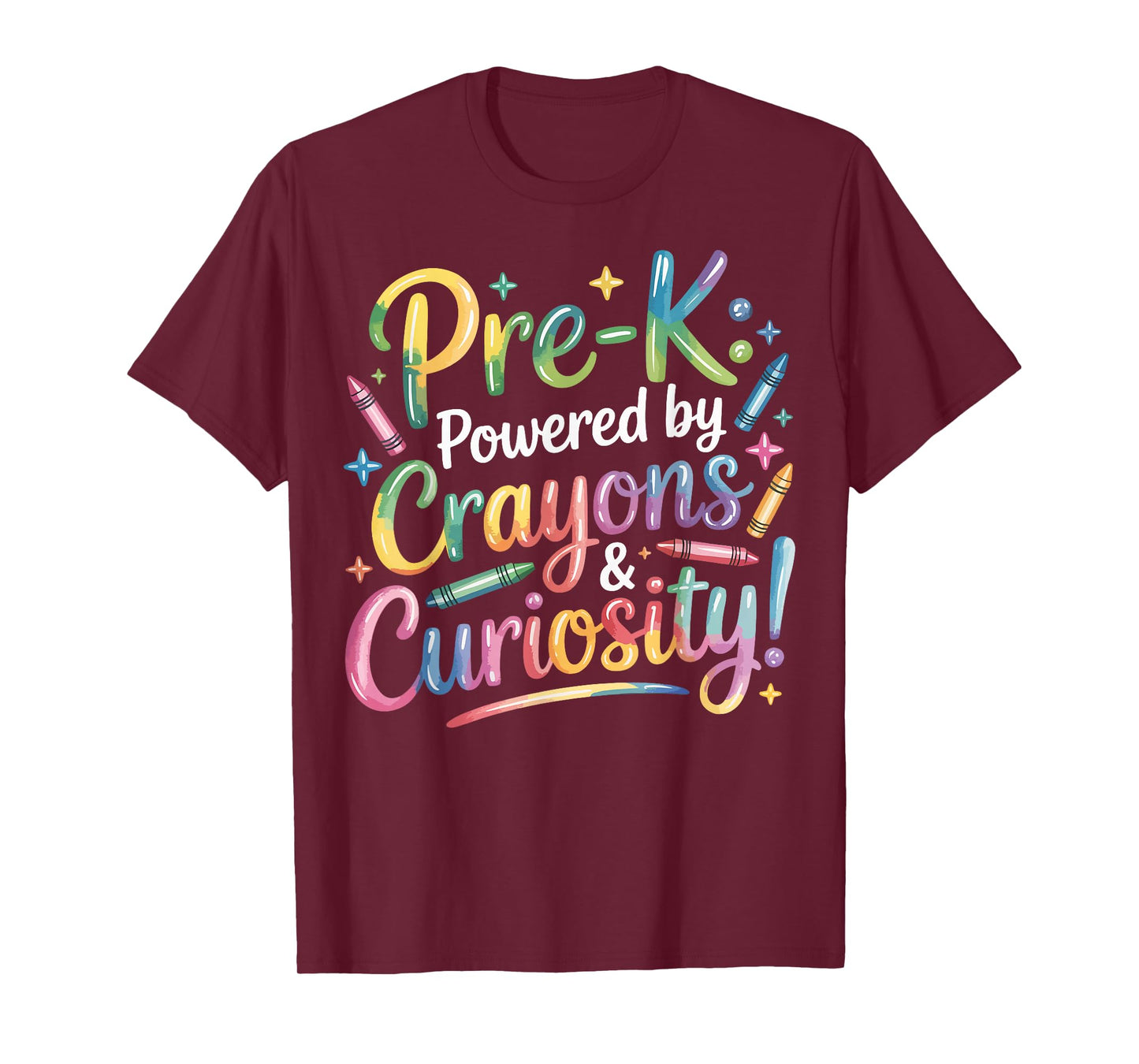 Pre-K Crayons & Curiosity Preschool Teachers Life Tie Dye T-Shirt