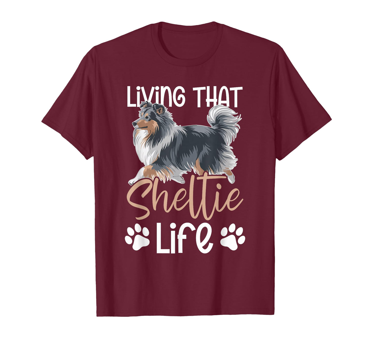 Sheltie Shetland Sheepdog Dog T-Shirt