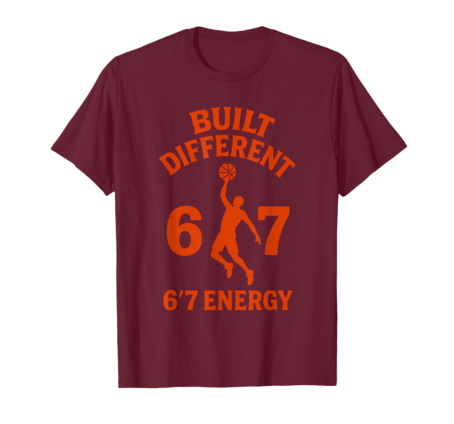 67 Meme Viral Trend Tall People Basketball Humor T-Shirt
