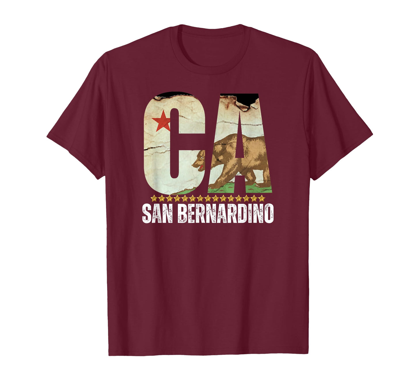 San Bernardino, California CA, Major USA City, T-Shirt