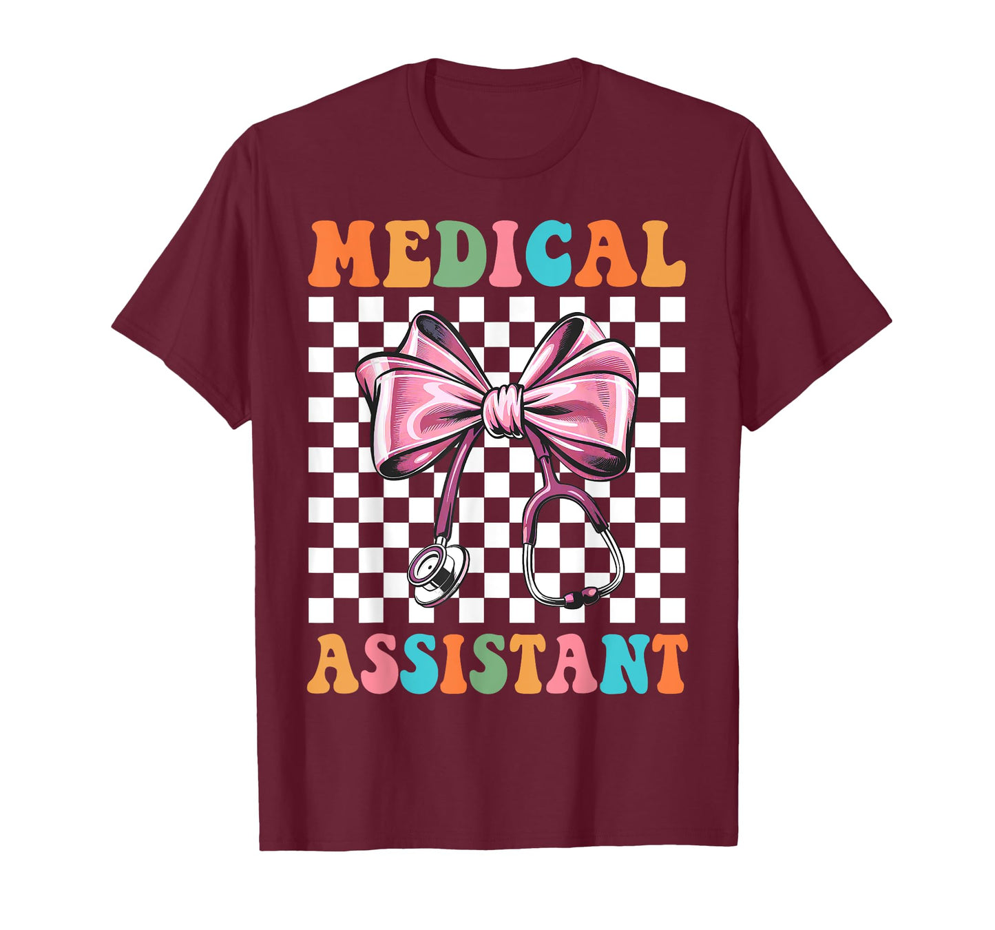 Medical Assistant Coquette Bow Nurse Life Nurse Week T-Shirt