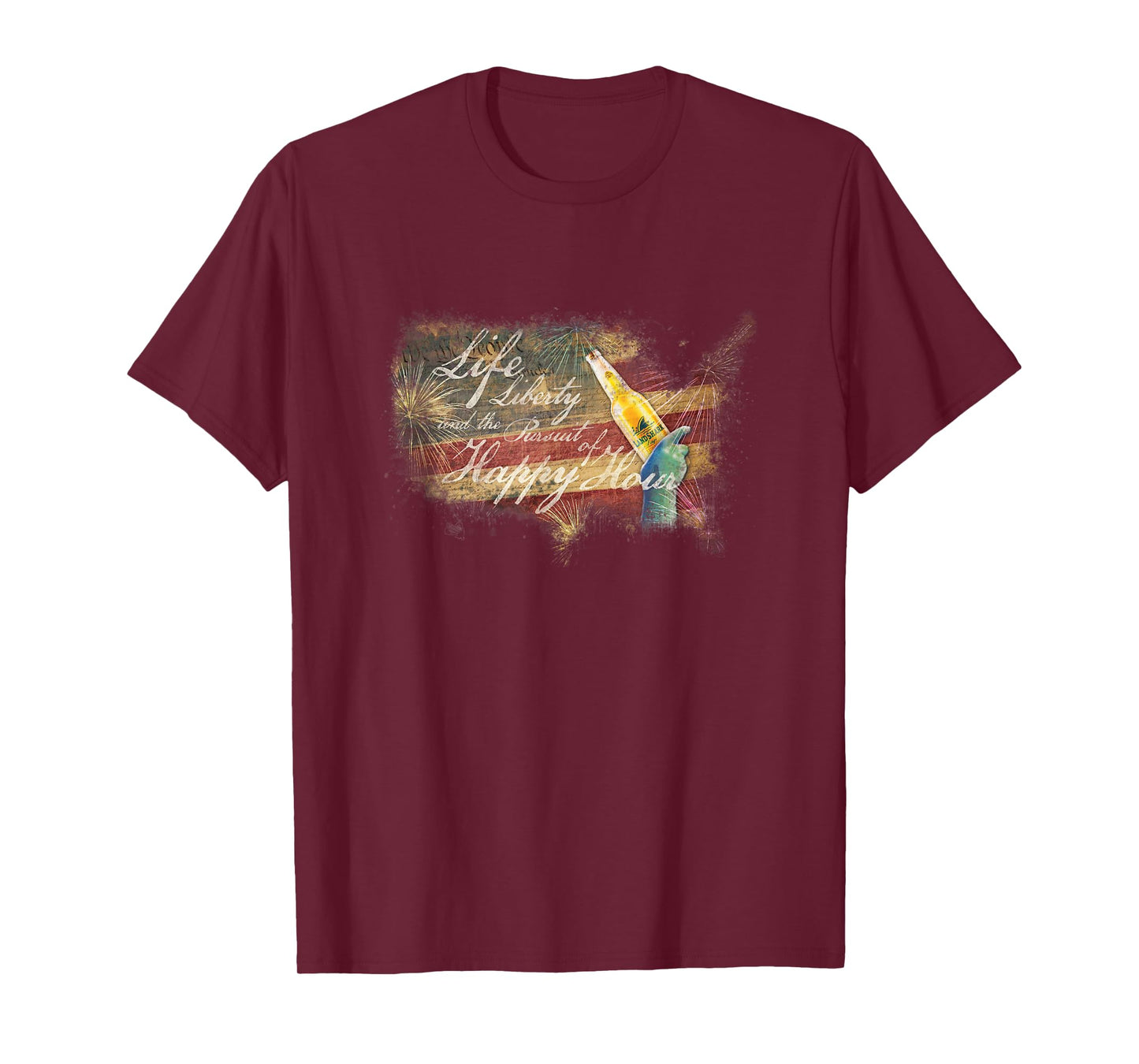 Life, Liberty, and the Pursuit of Happy Hour T-Shirt