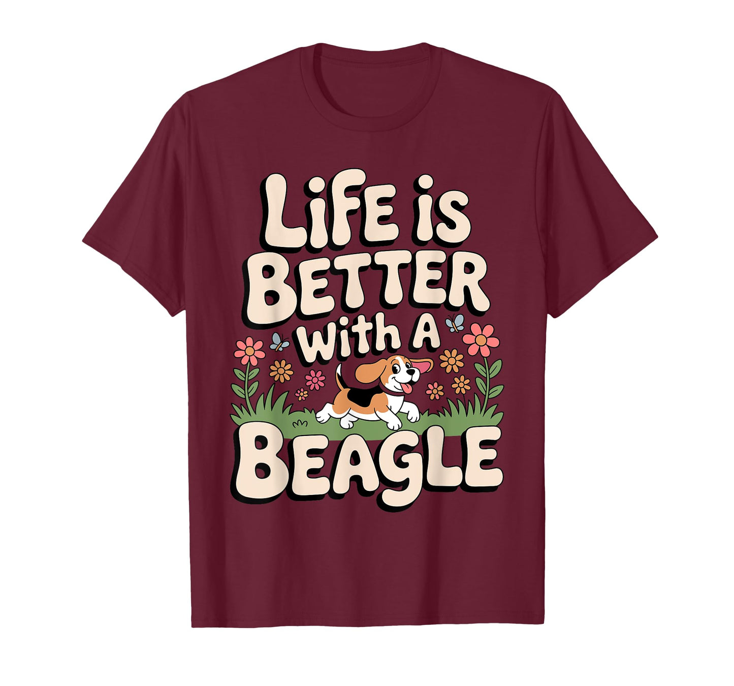 Best Beagle Art for Men Women Kid Beagle Themed Beagle Lover T-Shirt
