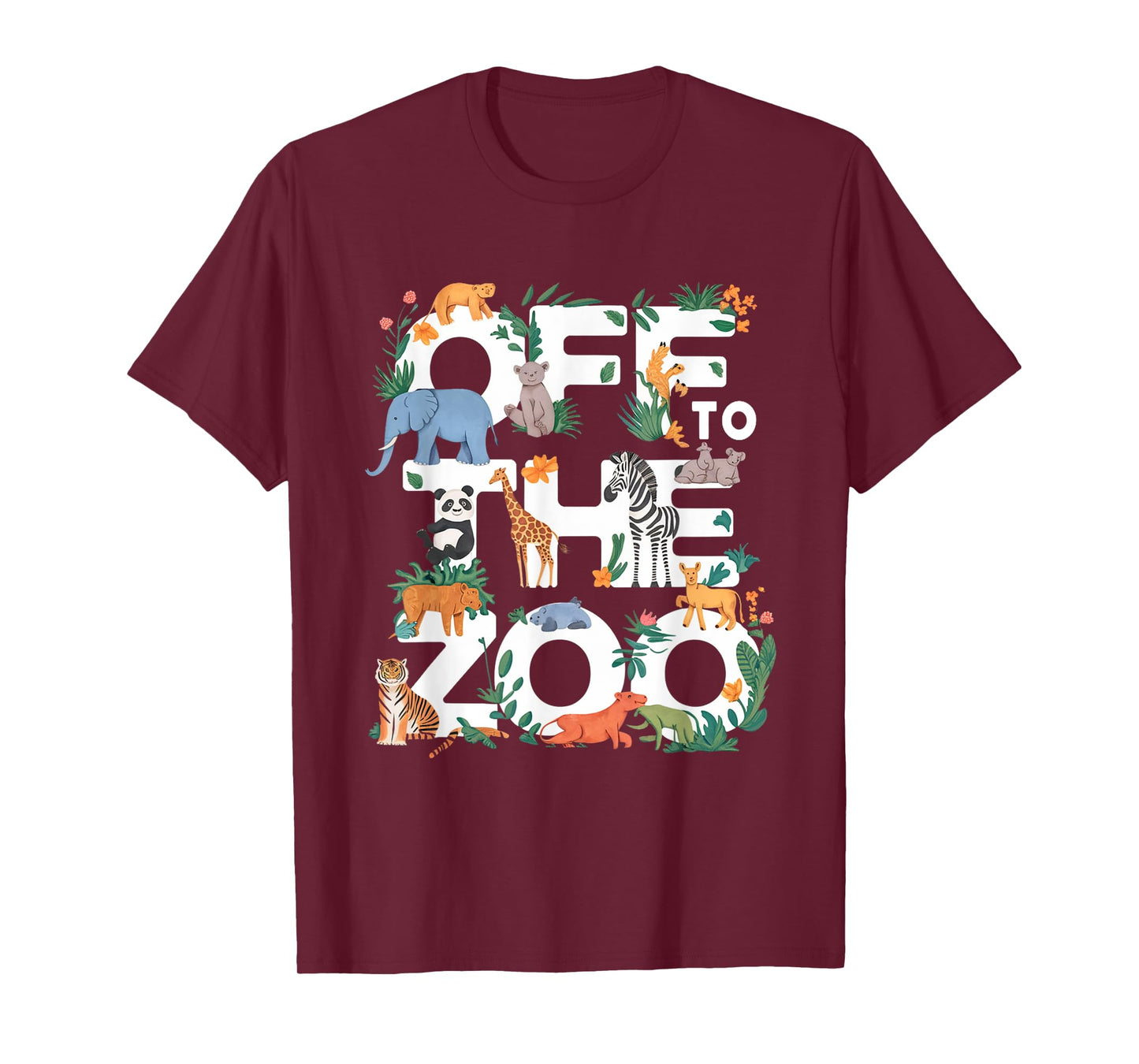 Zoo Adventure Safari Party At The Zoo Safari Wildlife Animal T-Shirt