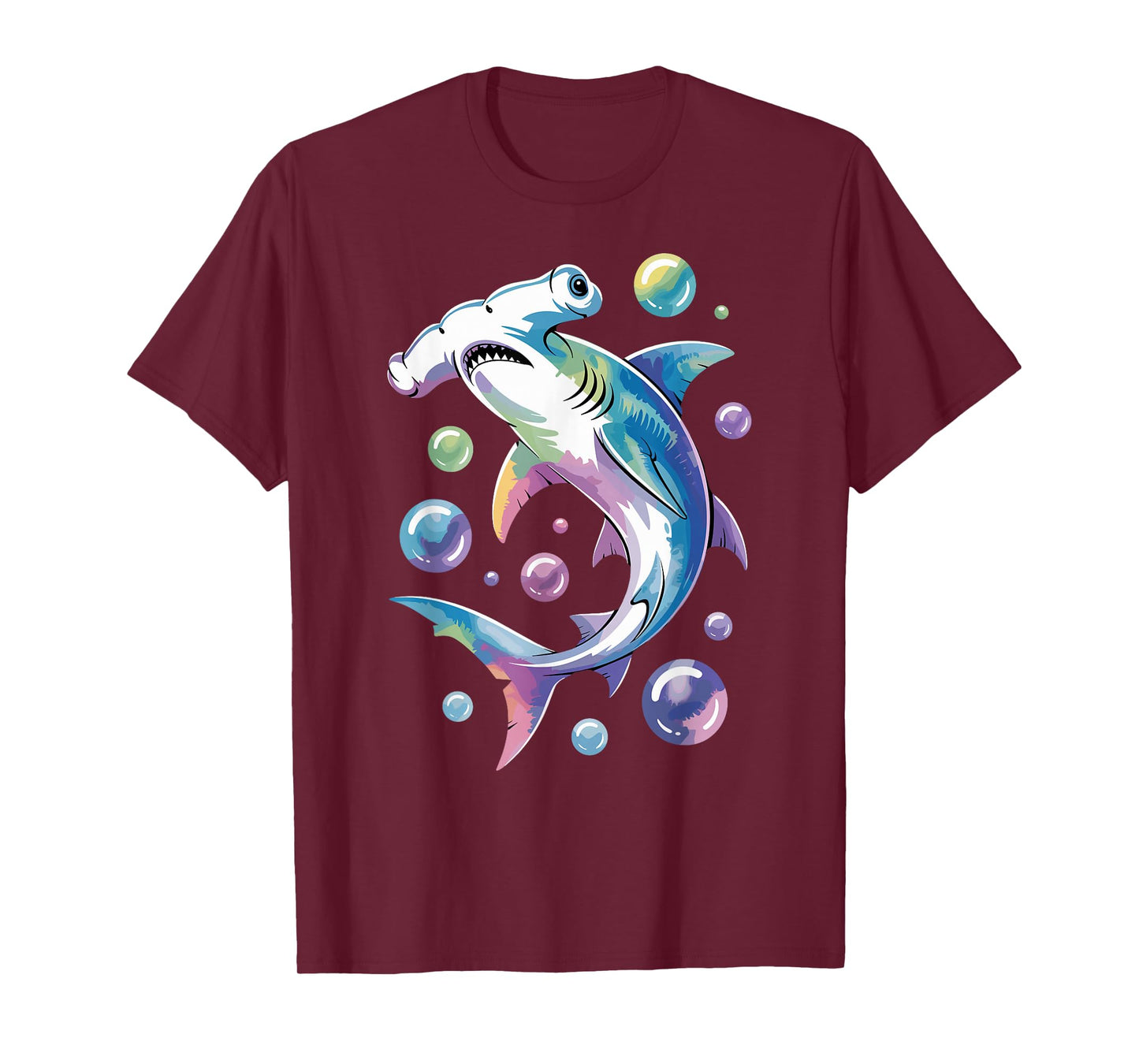 Beach Hammerhead Shark Women Marine Life Gift for Girls T-Shirt