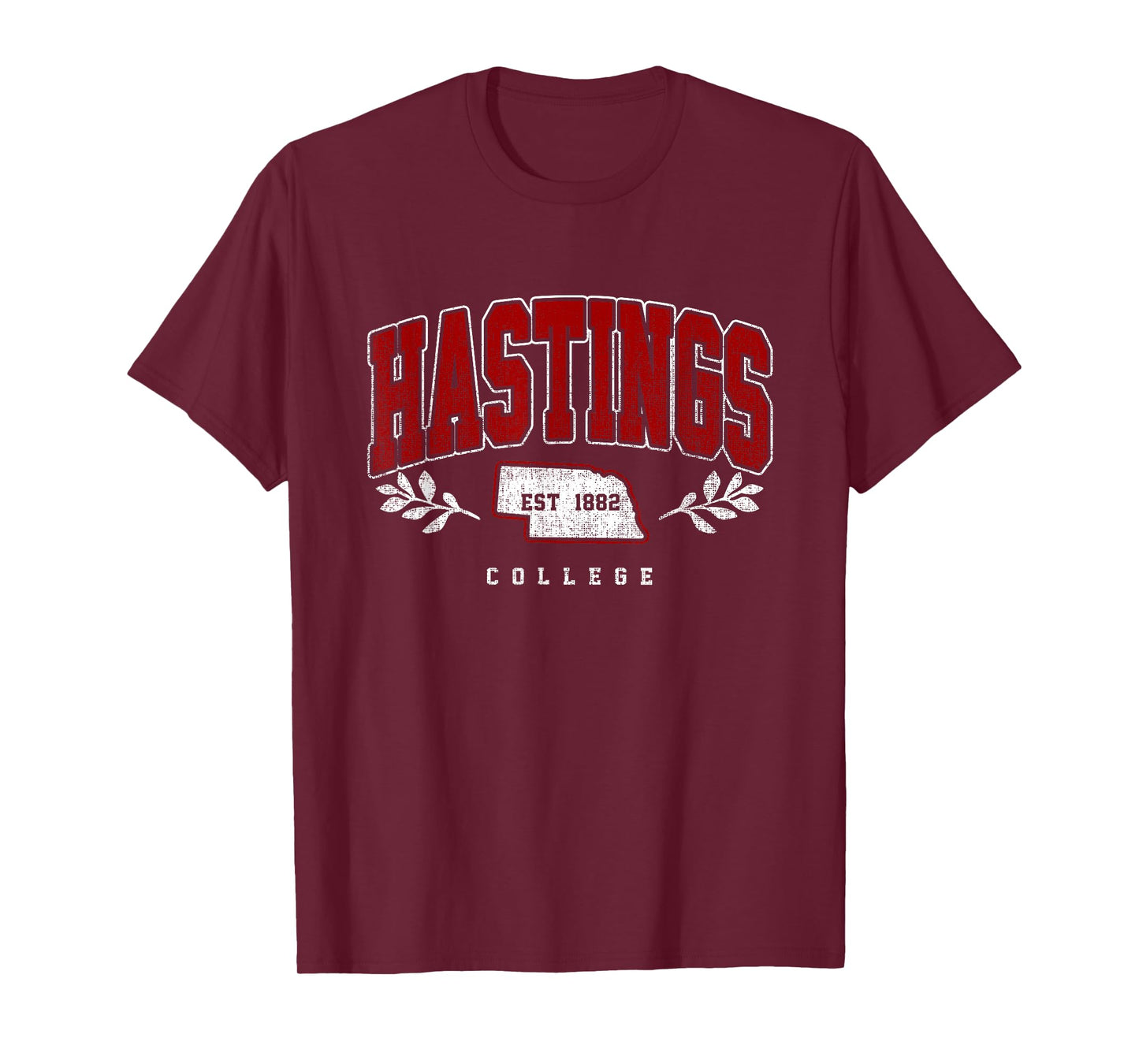 Hastings Arch Athletic Vintage Sports Tee for Men Women T-Shirt