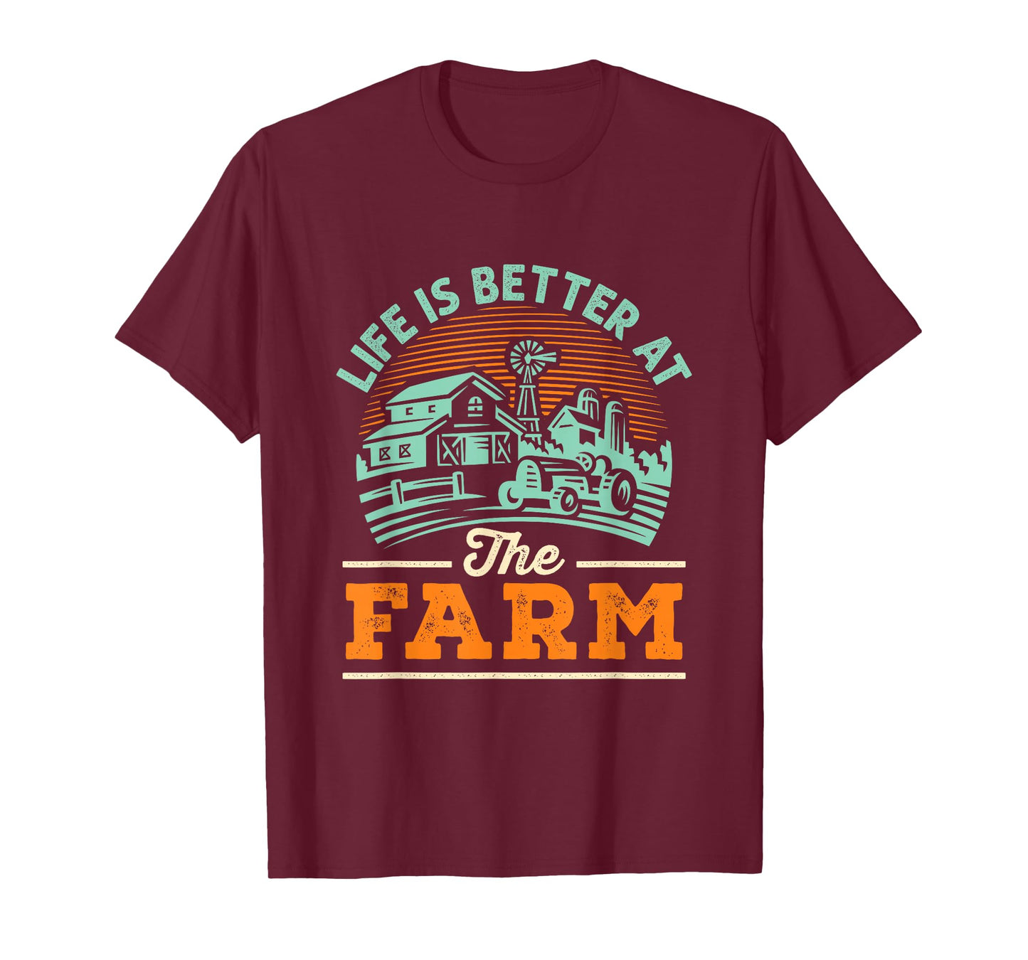 Life is Better at The Farm Local Farming T-Shirt