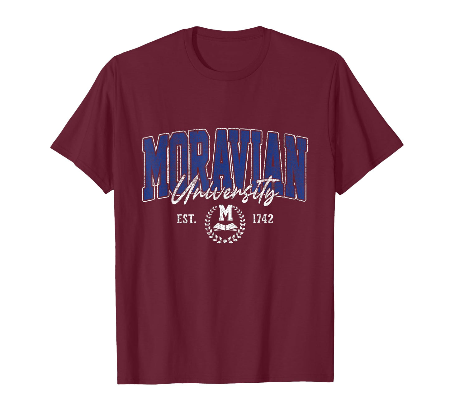 Moravian Arch Athletic Vintage Sports Tee Men Women T-Shirt