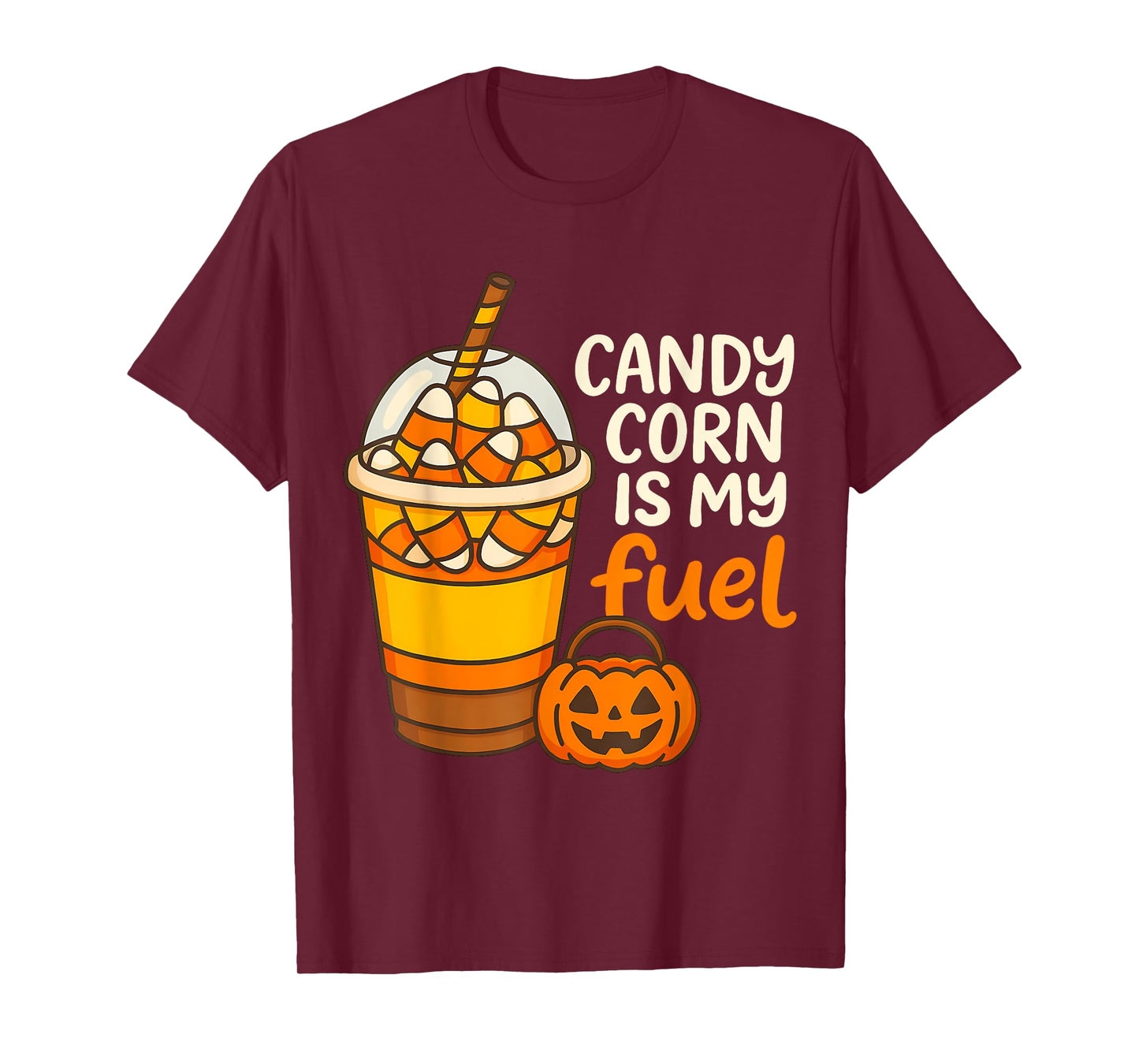 Halloween Candy Corn is My Fuel Funny Candy Corn Team Kids T-Shirt
