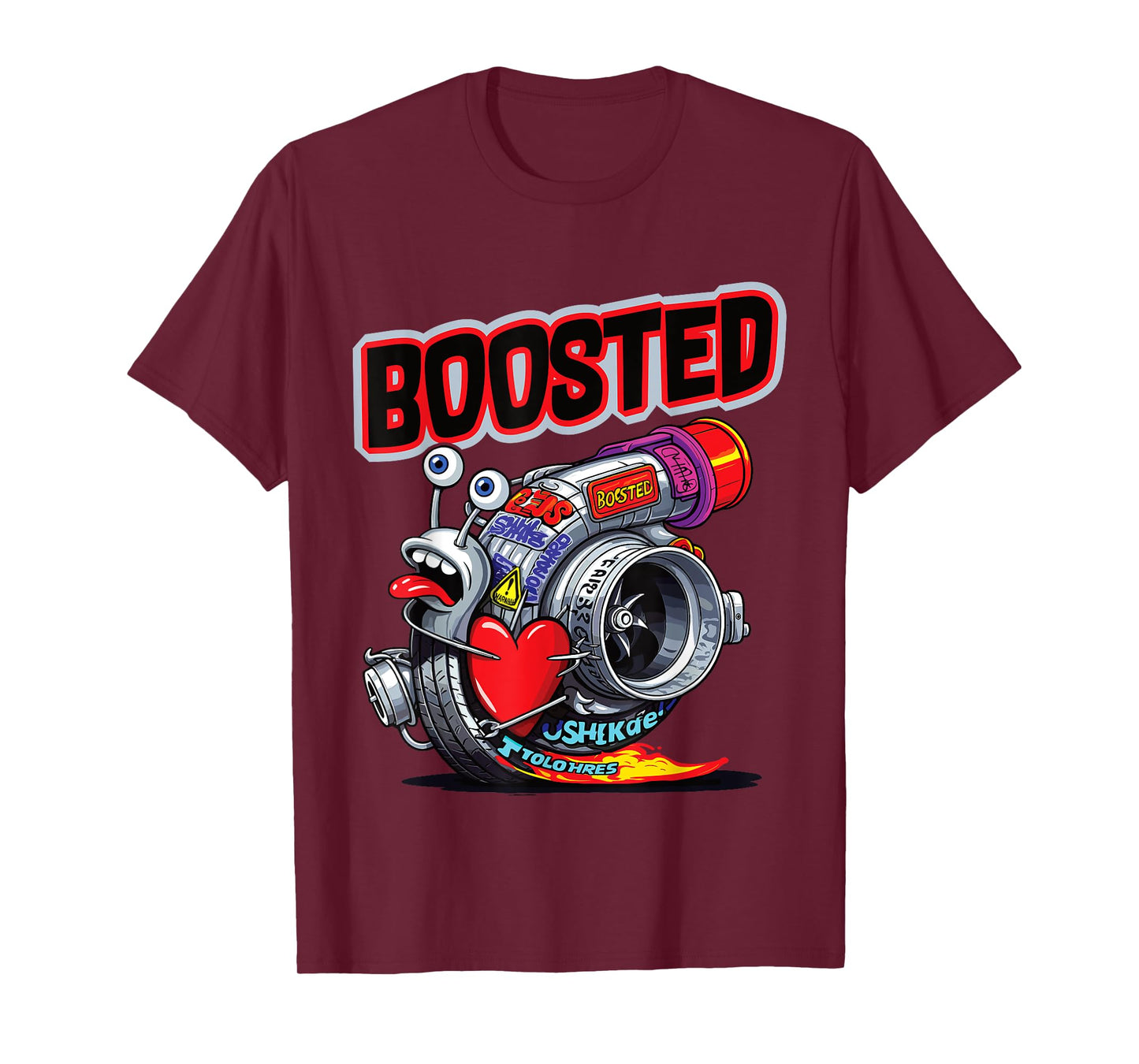 Turbocharger Snail Turbo Race Car Boost Mechanic Tuning Car T-Shirt