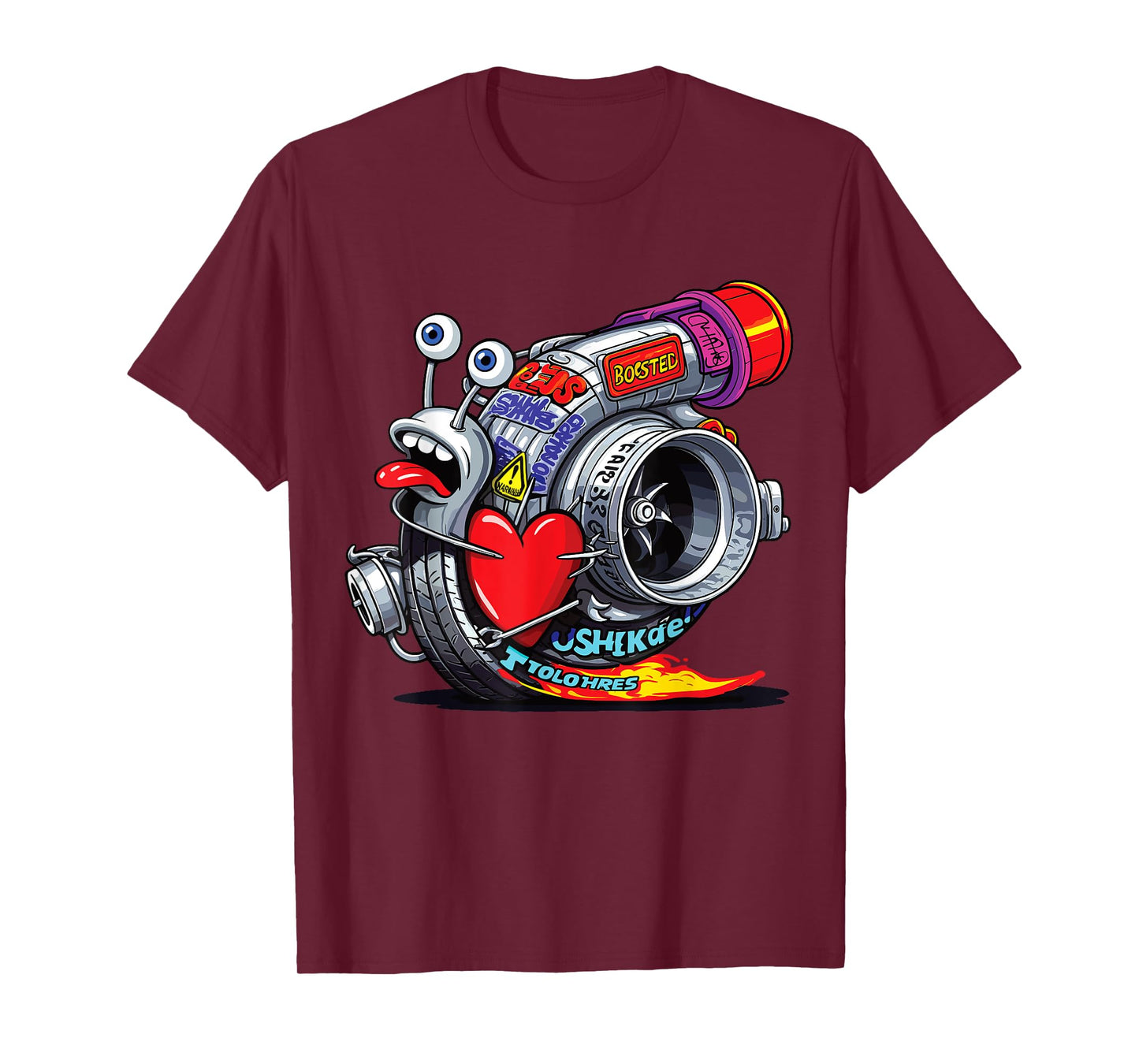Turbocharger Snail Turbo Race Car Boost Mechanic Tuning Car T-Shirt